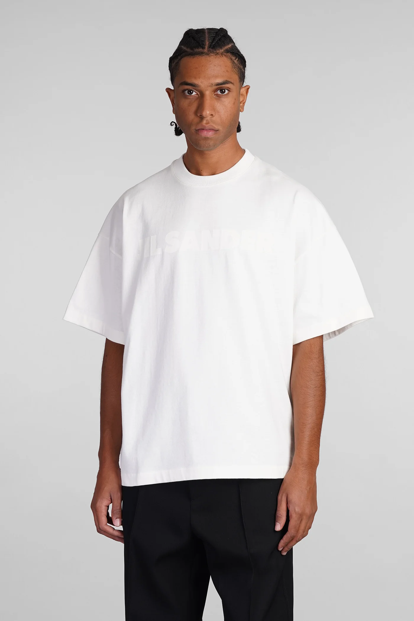 T shirt cn ss T-Shirt in white cotton