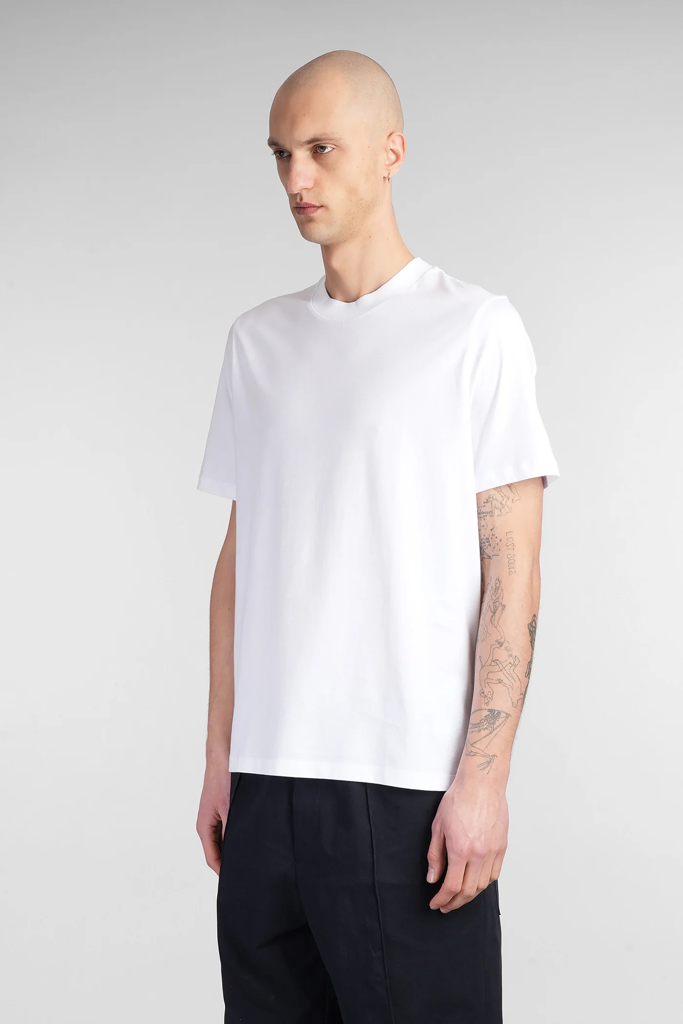 T shirt cn ss T-Shirt in white cotton - Image 4