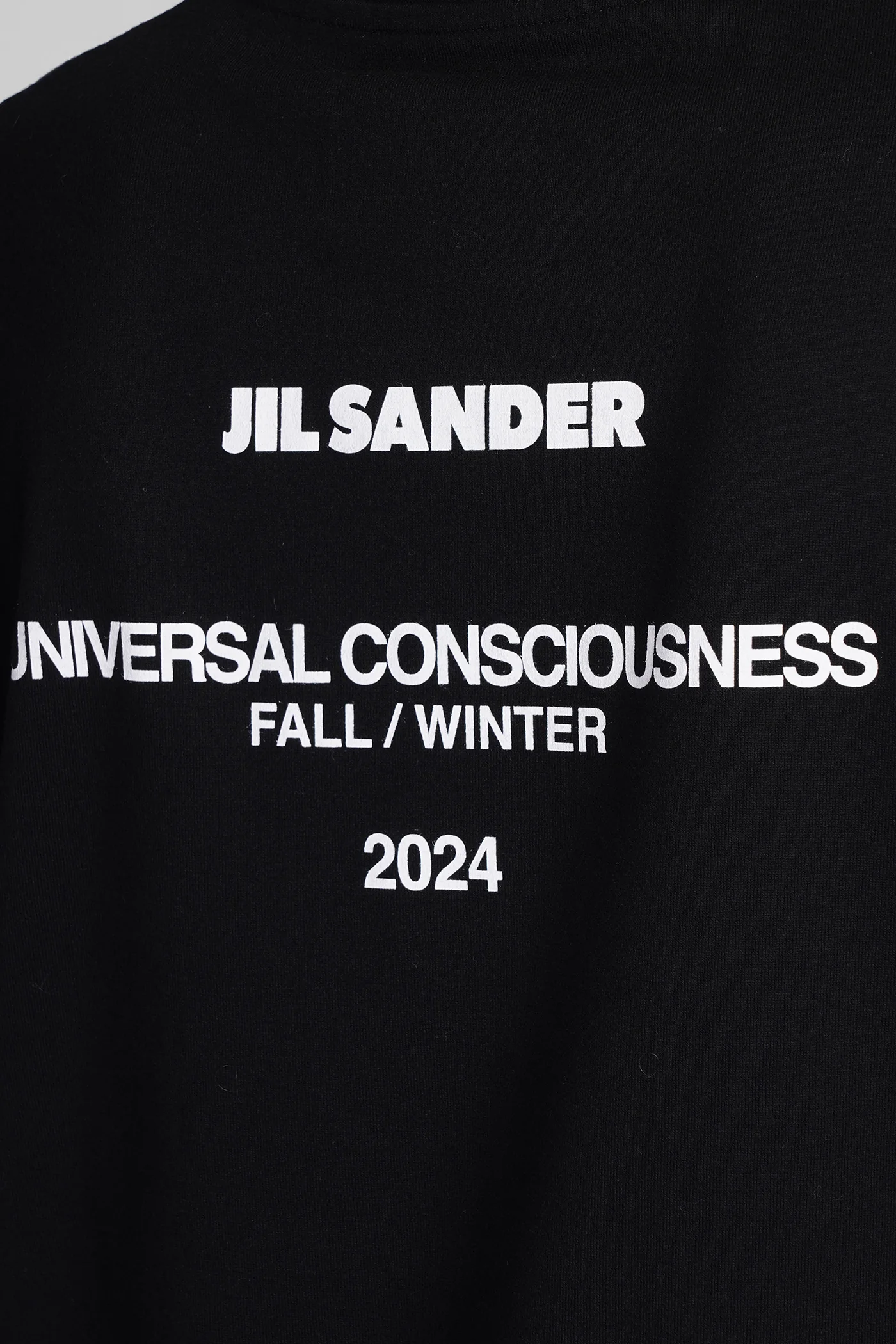 T-Shirt in black cotton - Image 5
