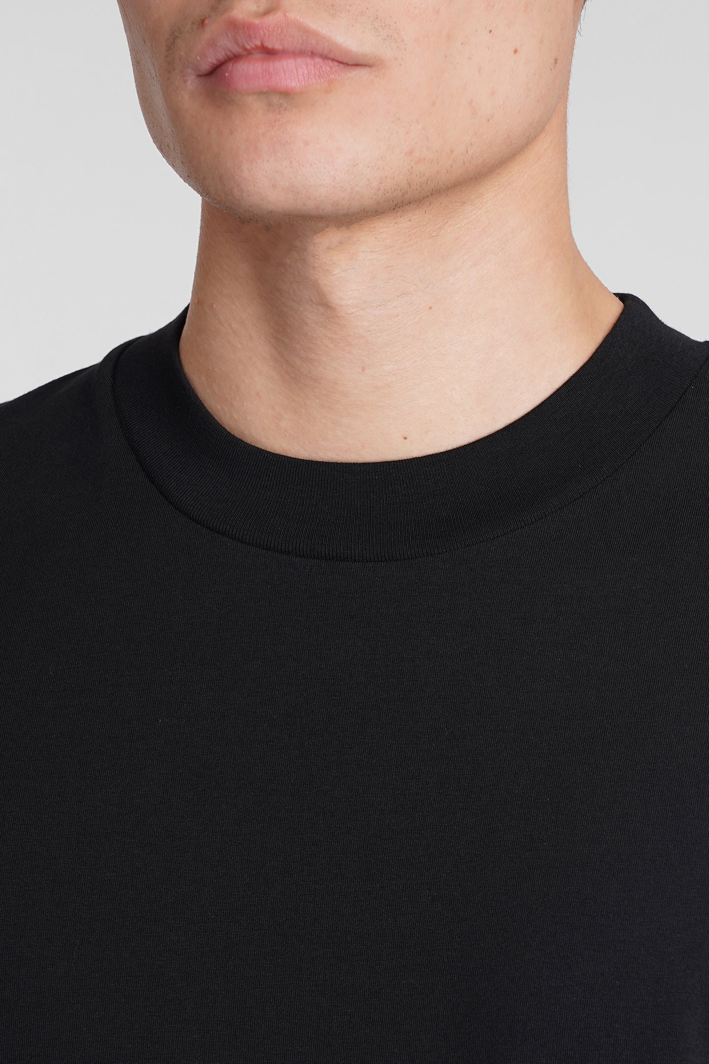 T-Shirt in black cotton - Image 5