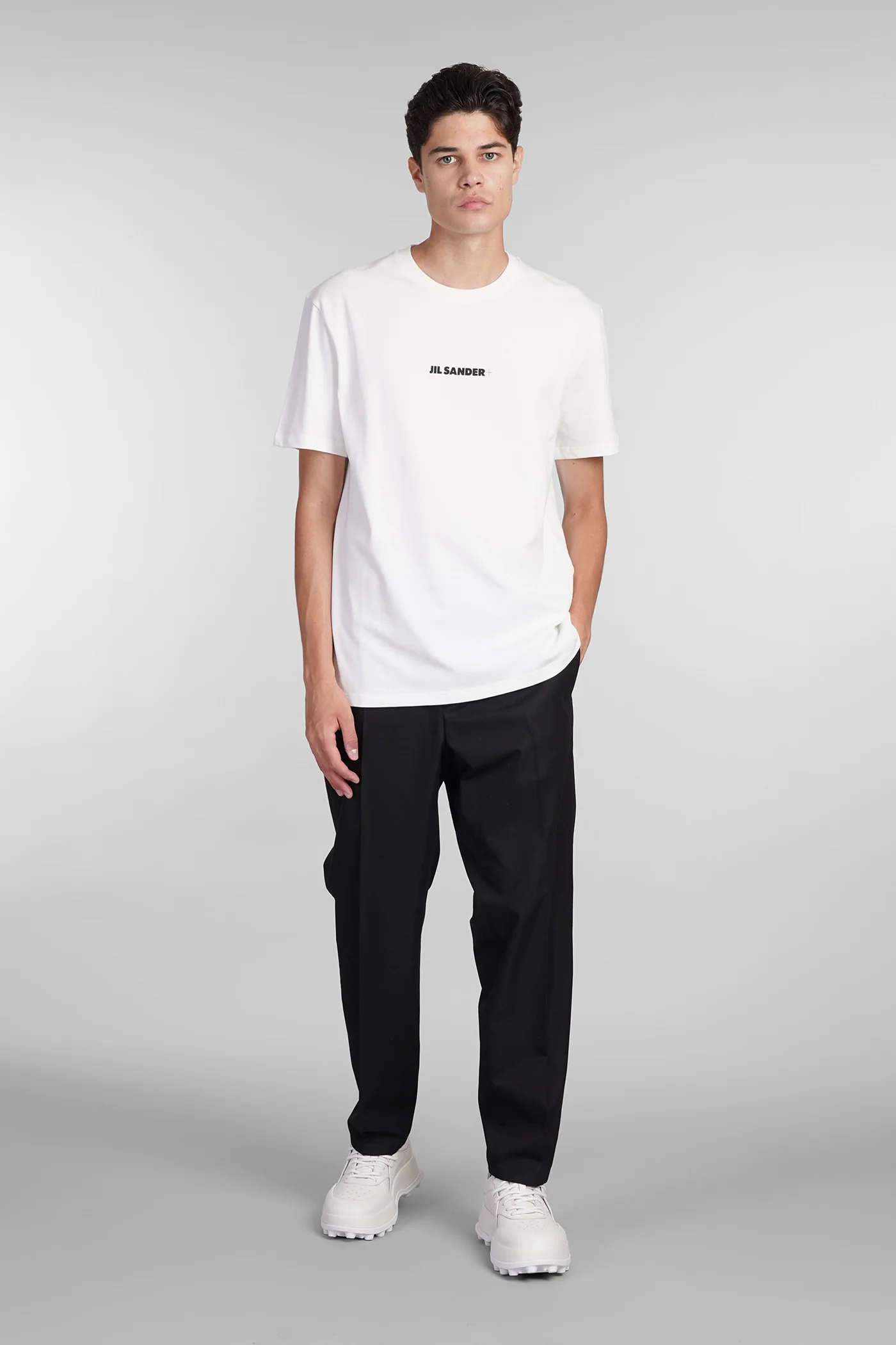 T-Shirt in white cotton - Image 2