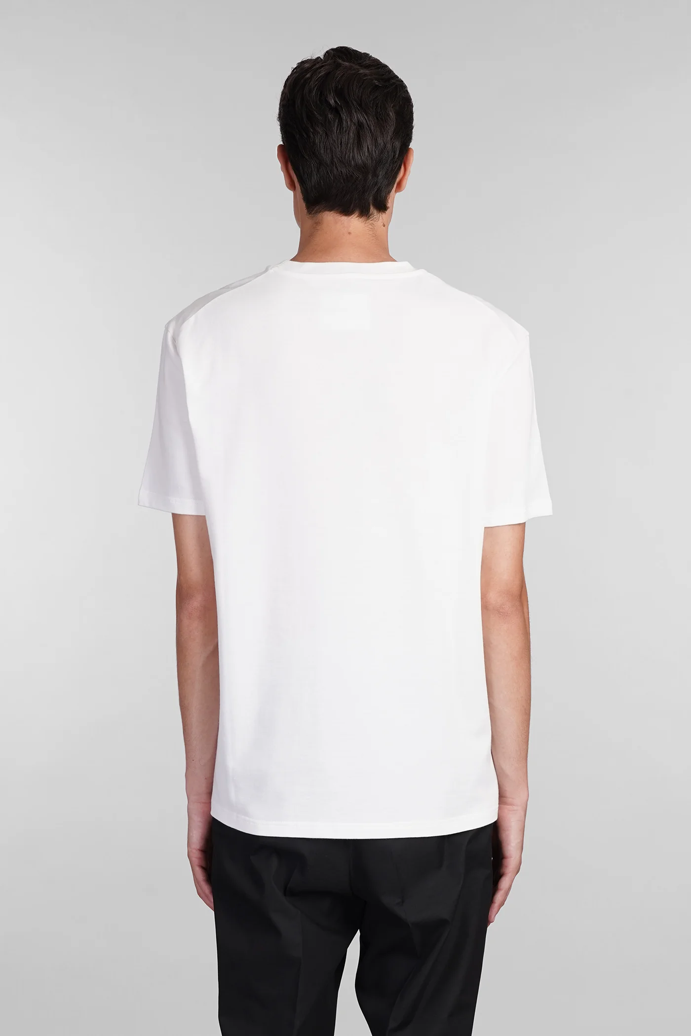 T-Shirt in white cotton - Image 3