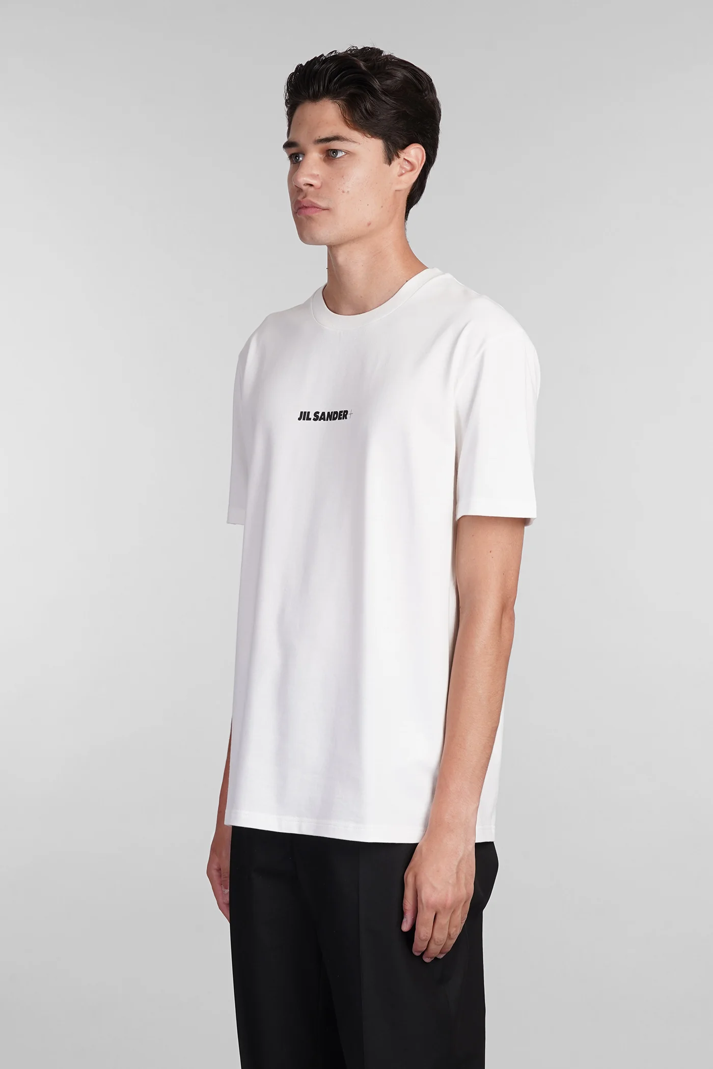 T-Shirt in white cotton - Image 4