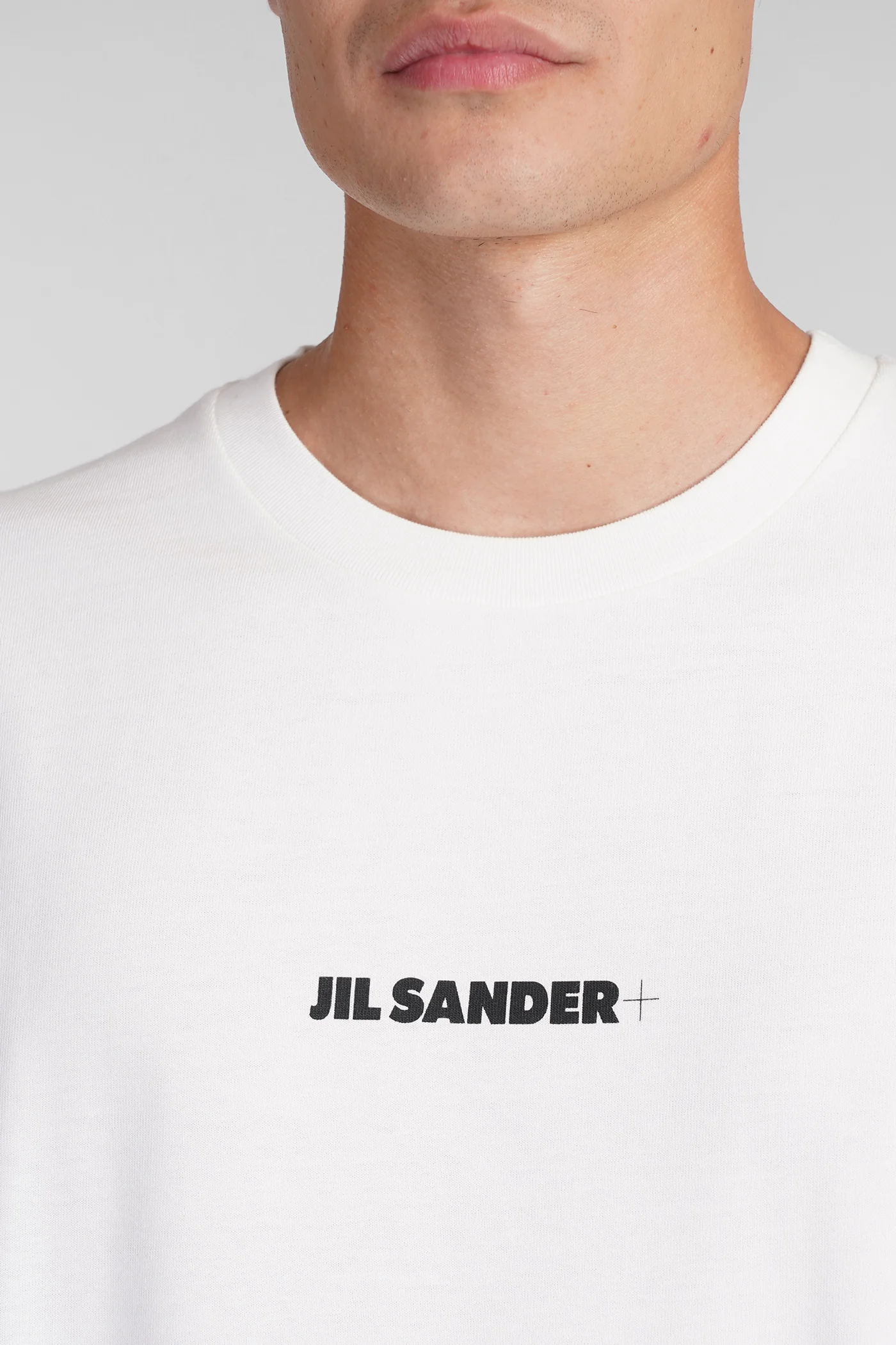 T-Shirt in white cotton - Image 5