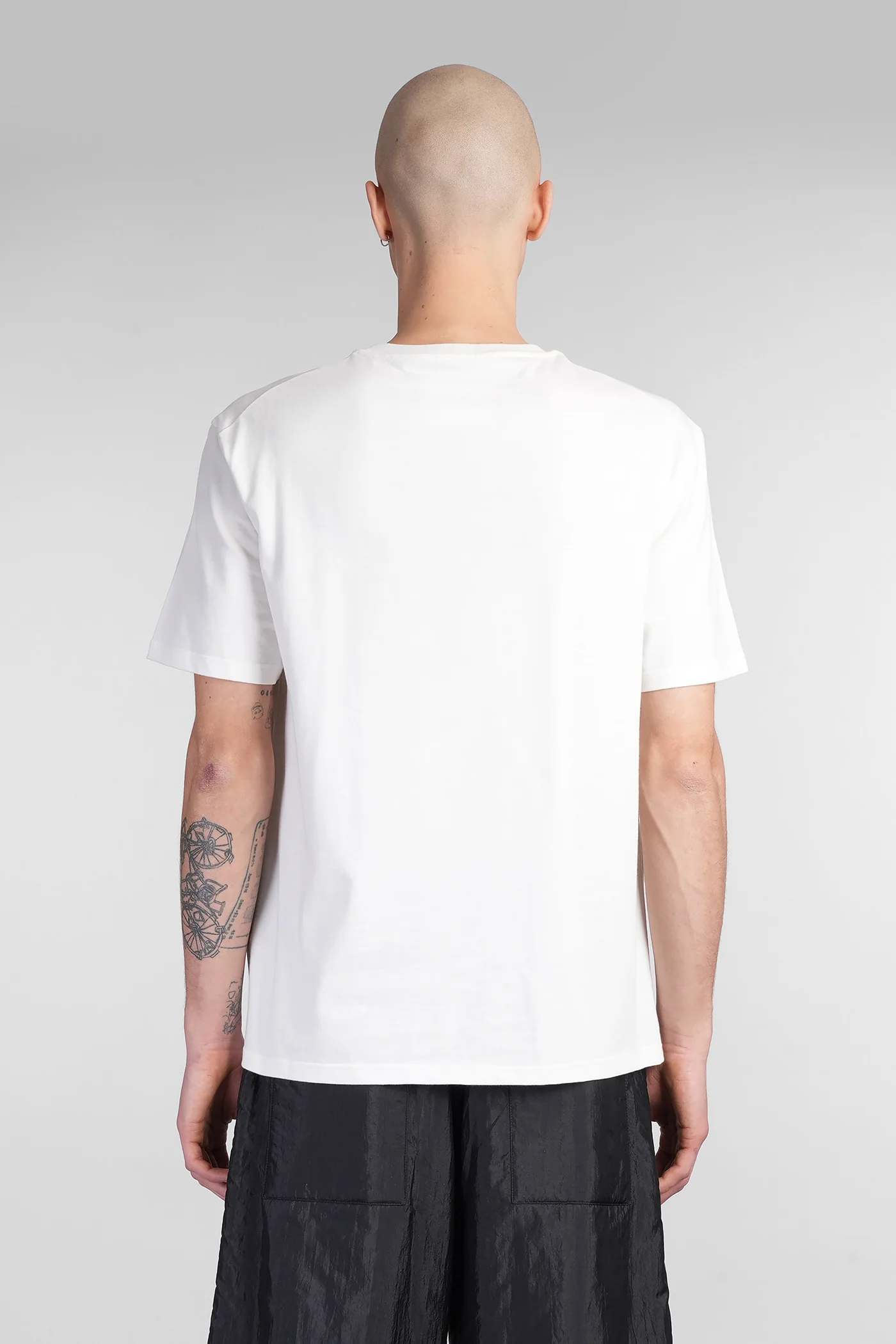 T-Shirt in white cotton - Image 3