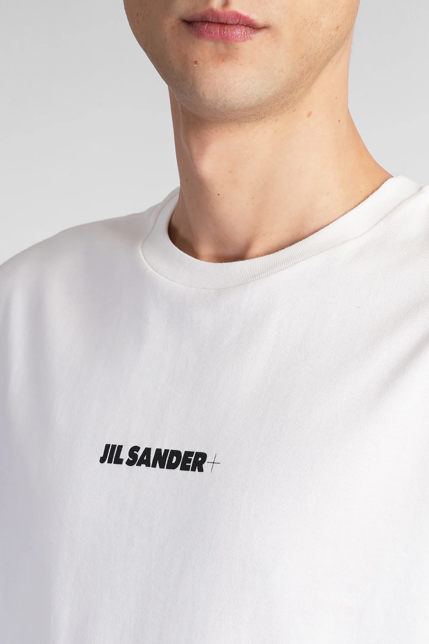 T-Shirt in white cotton - Image 5