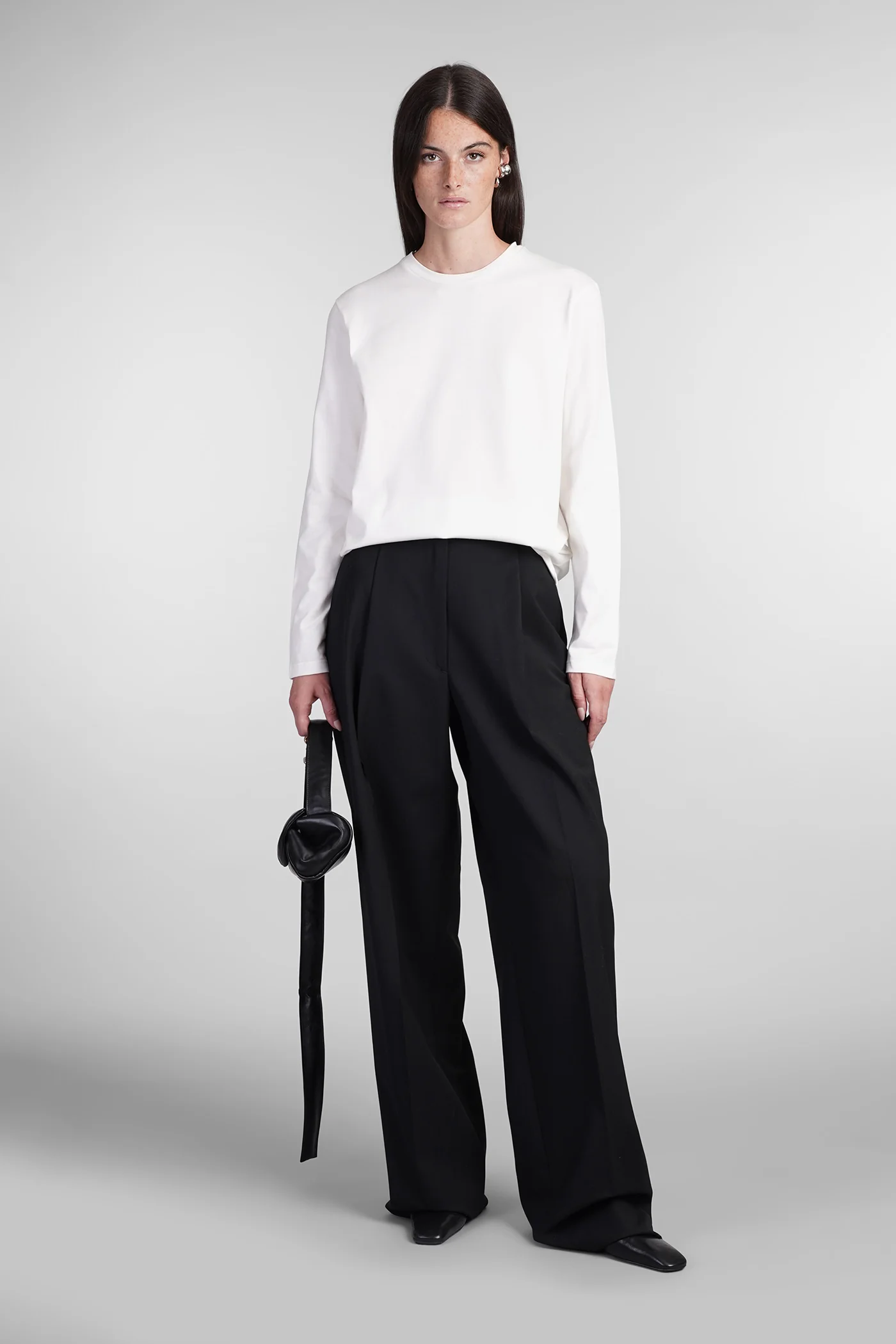 T-Shirt in white cotton - Image 2