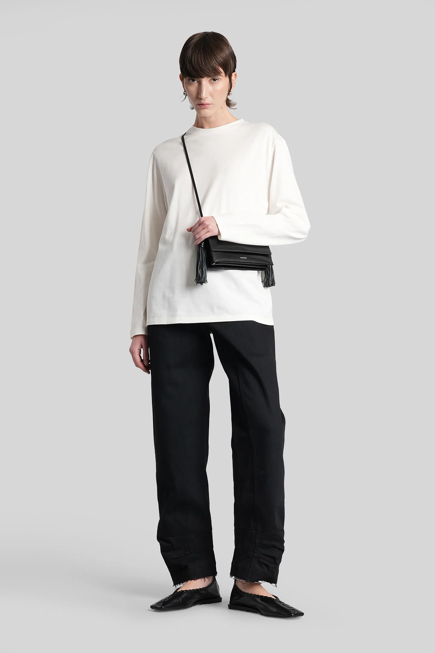 T-Shirt in white cotton - Image 2