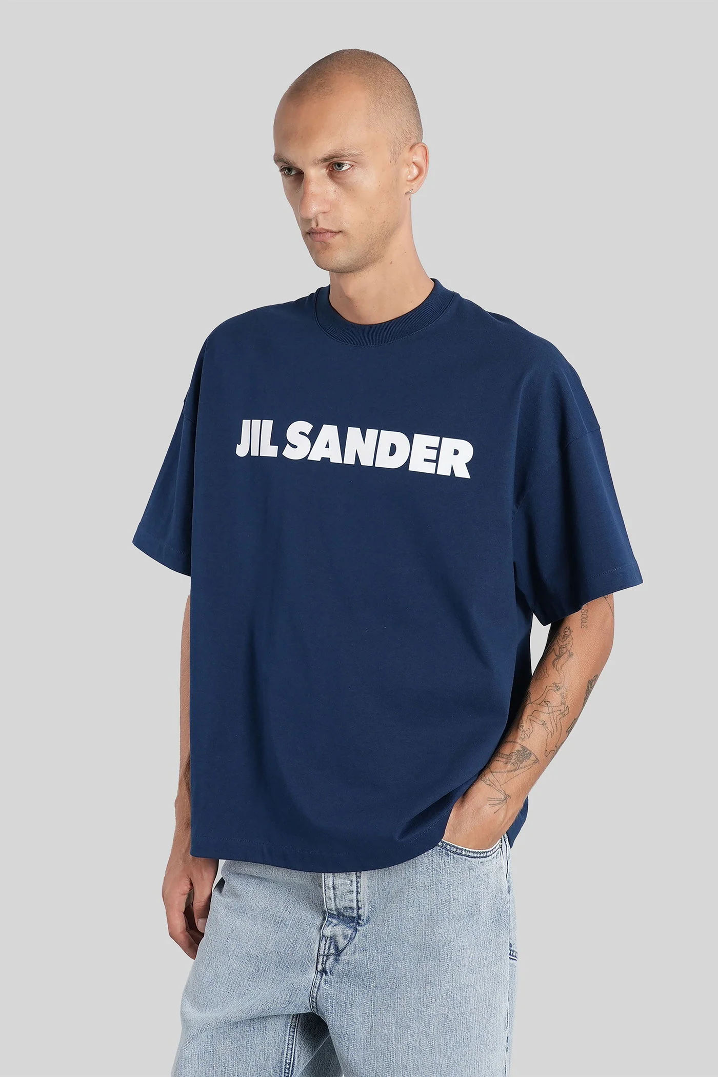 T-shirt nc ss T-Shirt in blue cotton - Image 4