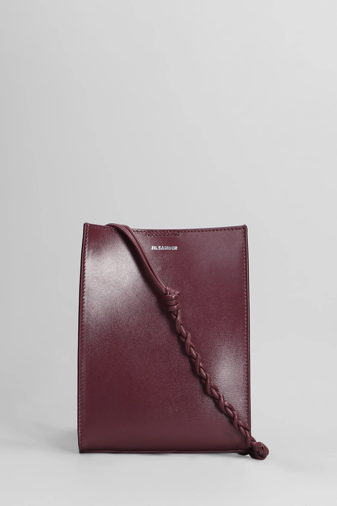 Tangle Shoulder bag in Viola leather