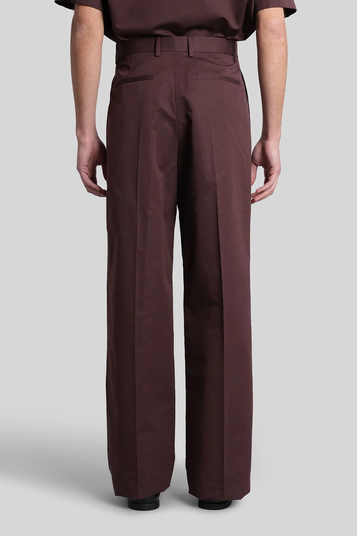 Trousers 214 Pants in brown cotton - Image 3