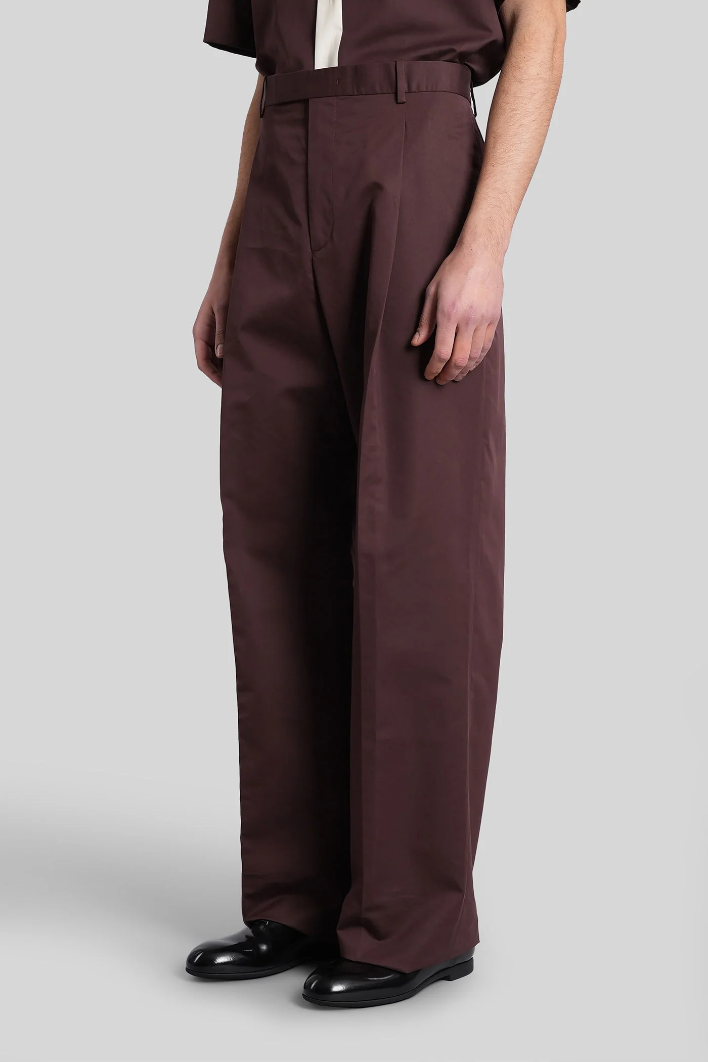 Trousers 214 Pants in brown cotton - Image 4