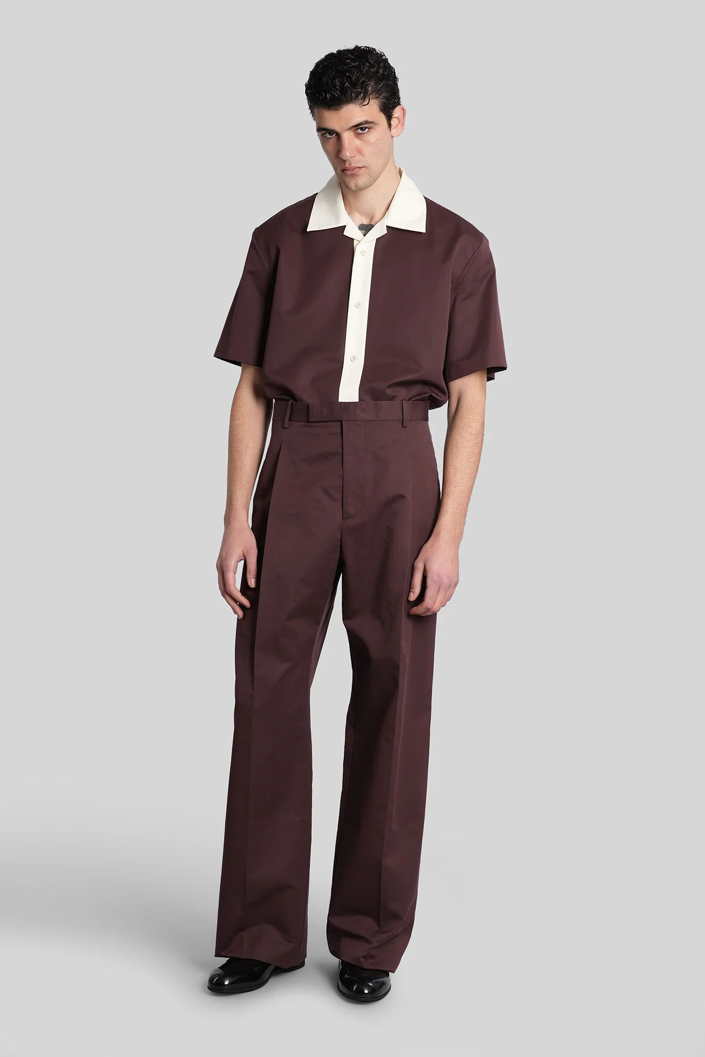 Trousers 214 Pants in brown cotton - Image 7