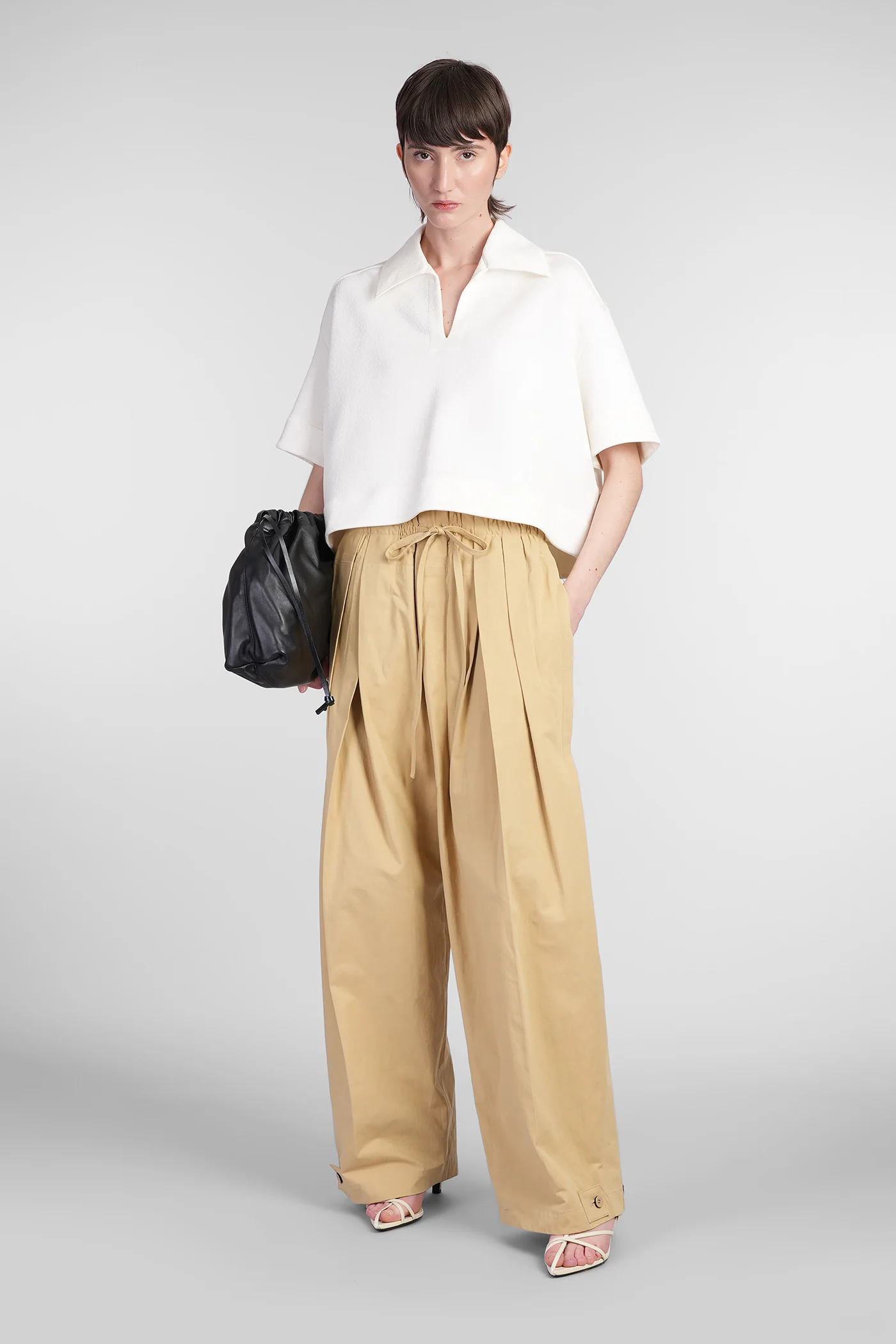 Trousers 68 Pants in yellow cotton - Image 2