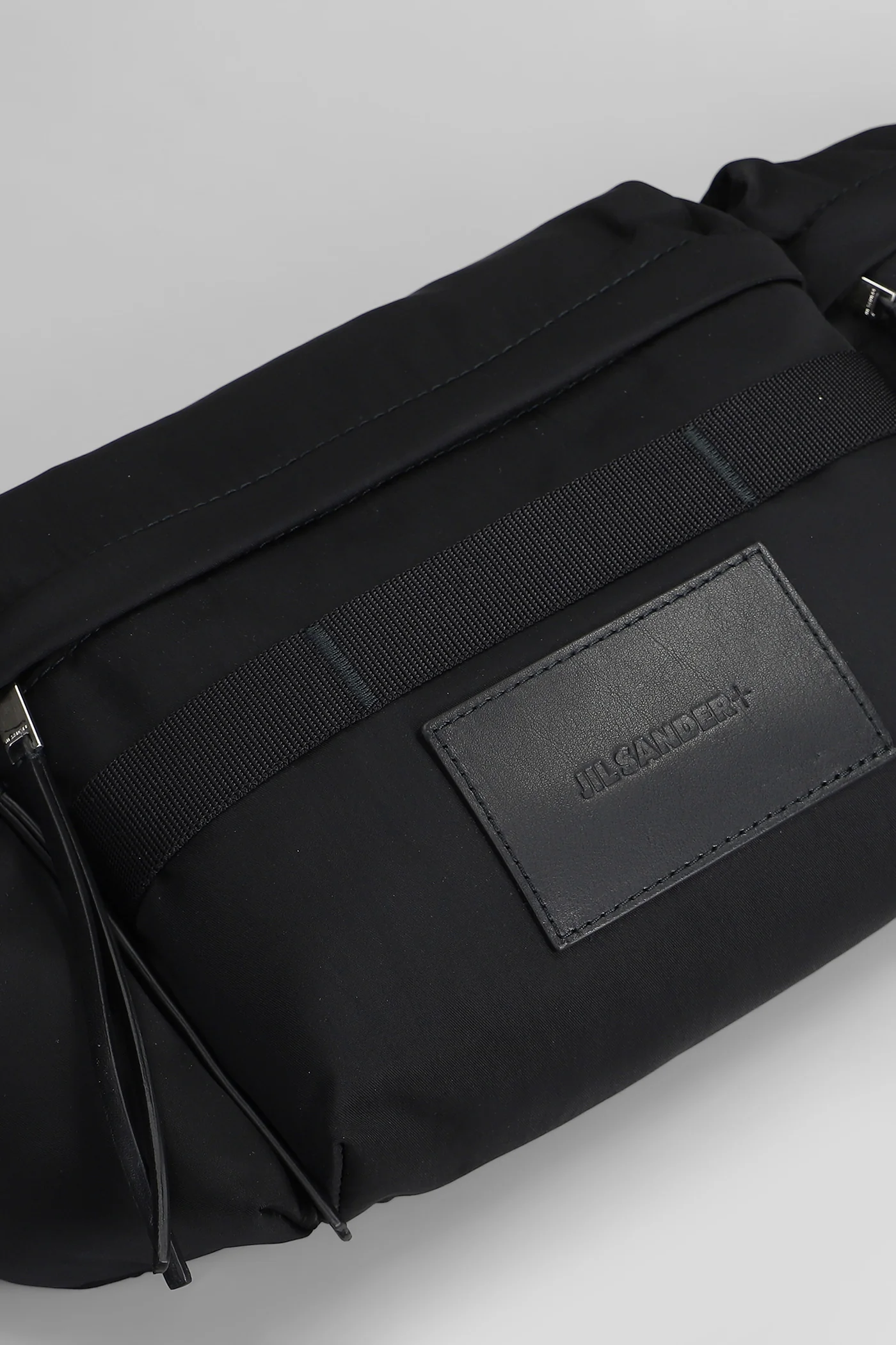 Waist Bag in black polyamide - Image 4