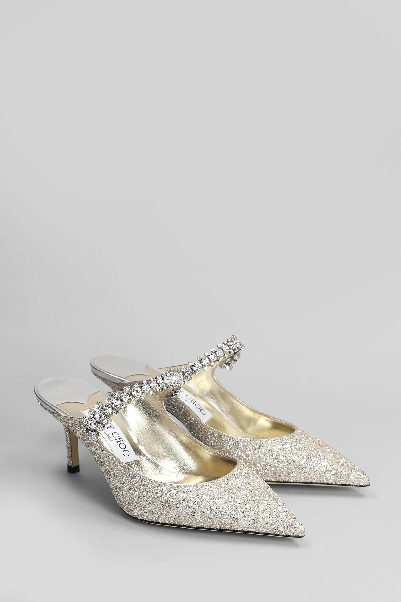 Bing 65 Pumps in gold glitter - Image 2