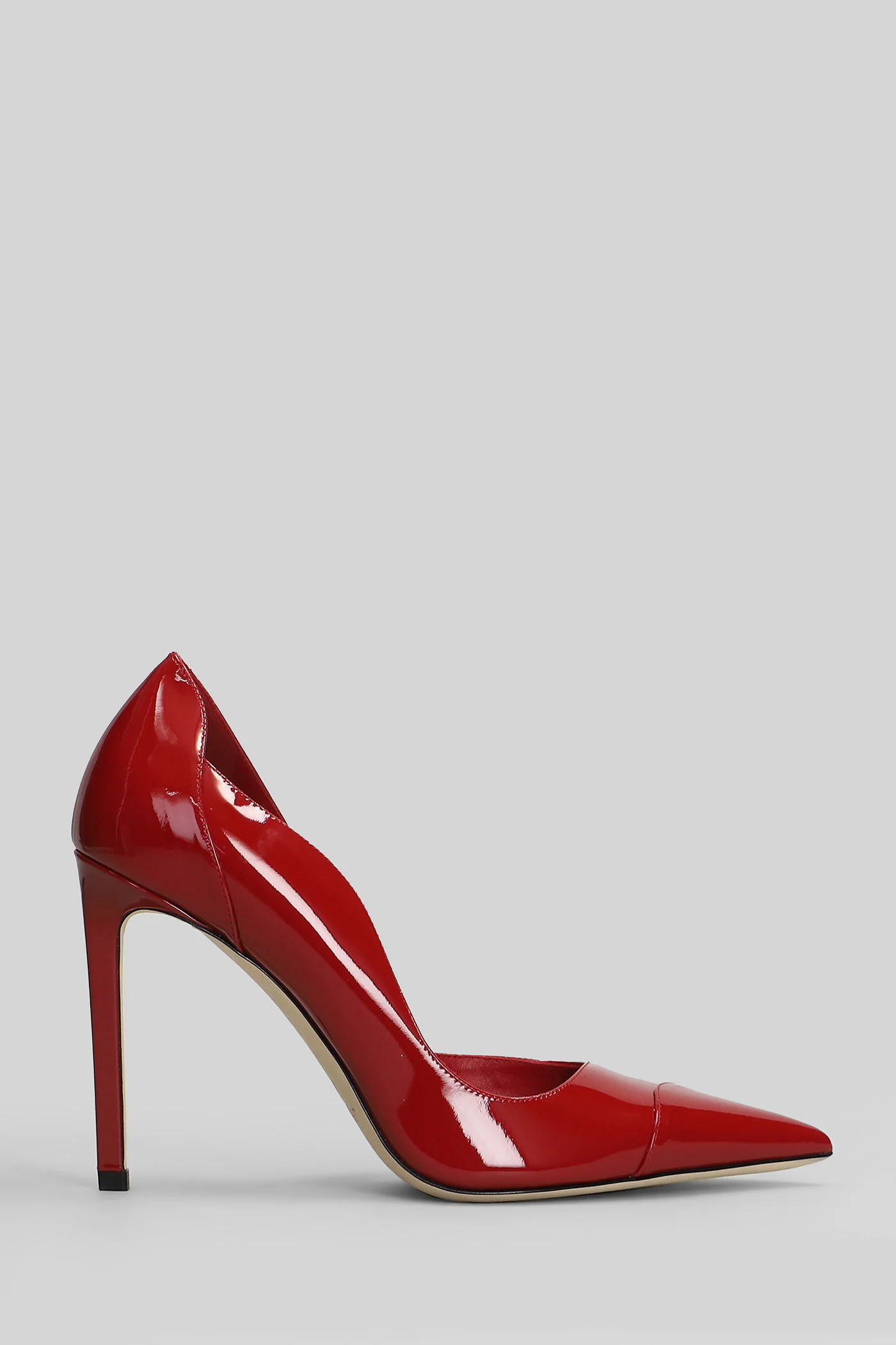 Brigitte 100 Pumps in red patent leather