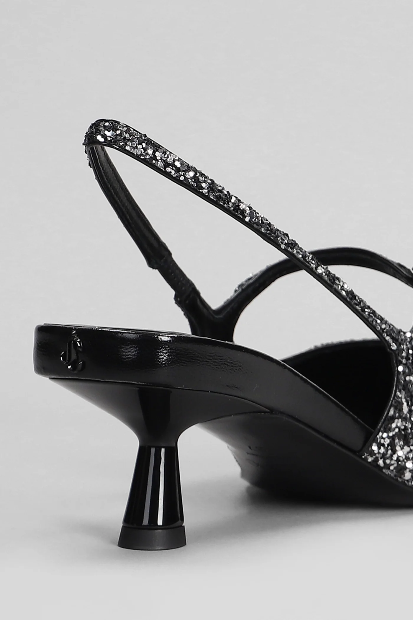 Didi 45 Pumps in black glitter - Image 5