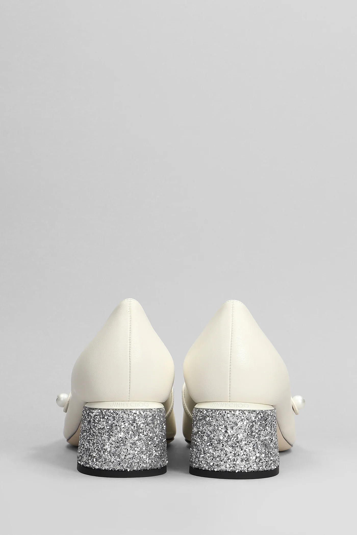 Elisa 45 Pumps in beige leather - Image 4
