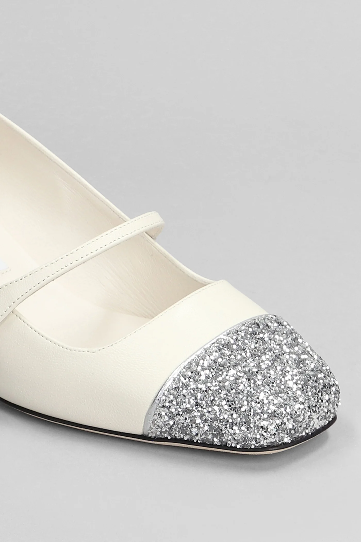 Elisa 45 Pumps in beige leather - Image 5