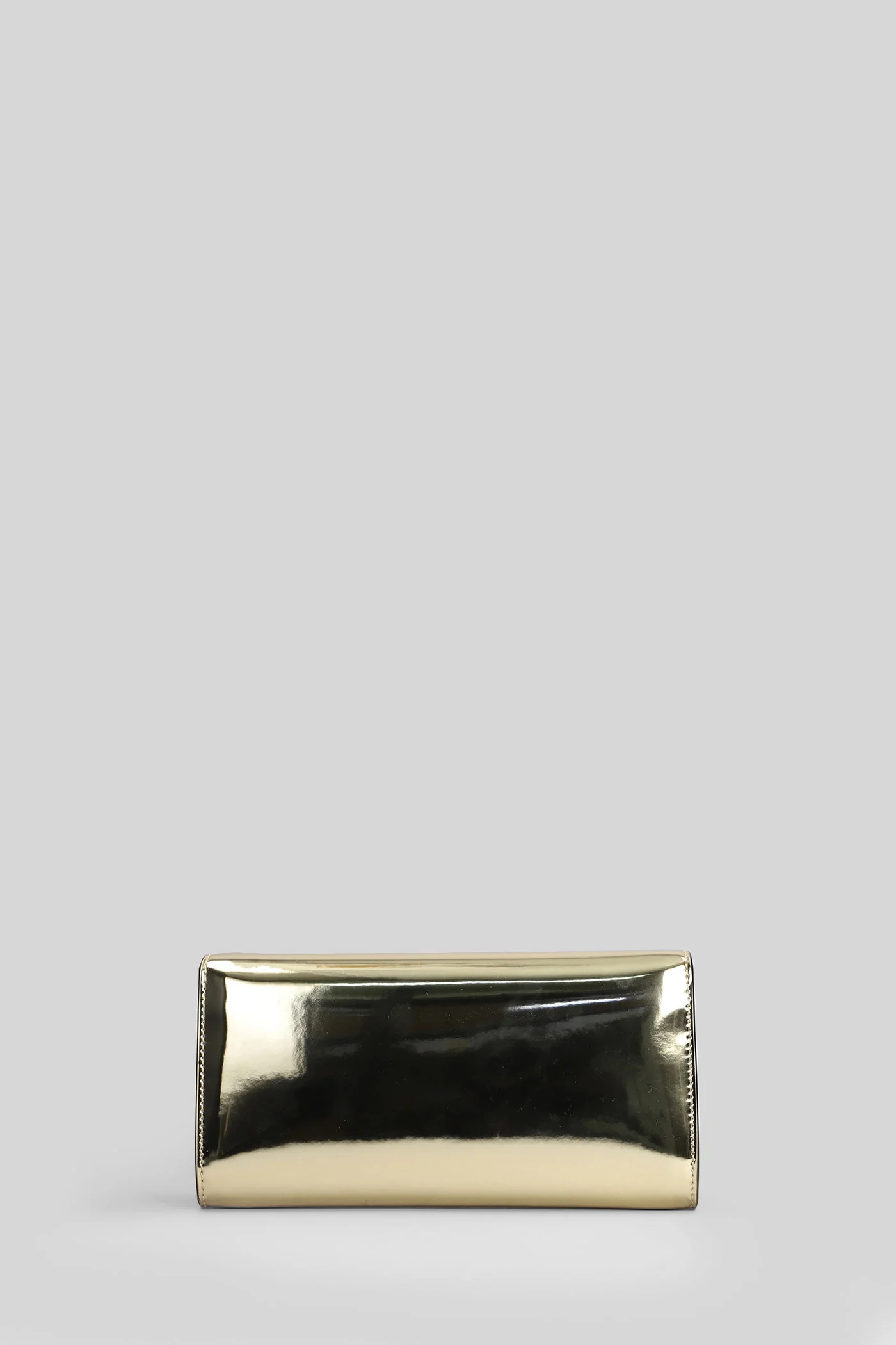 Emmie Clutch in gold leather - Image 3