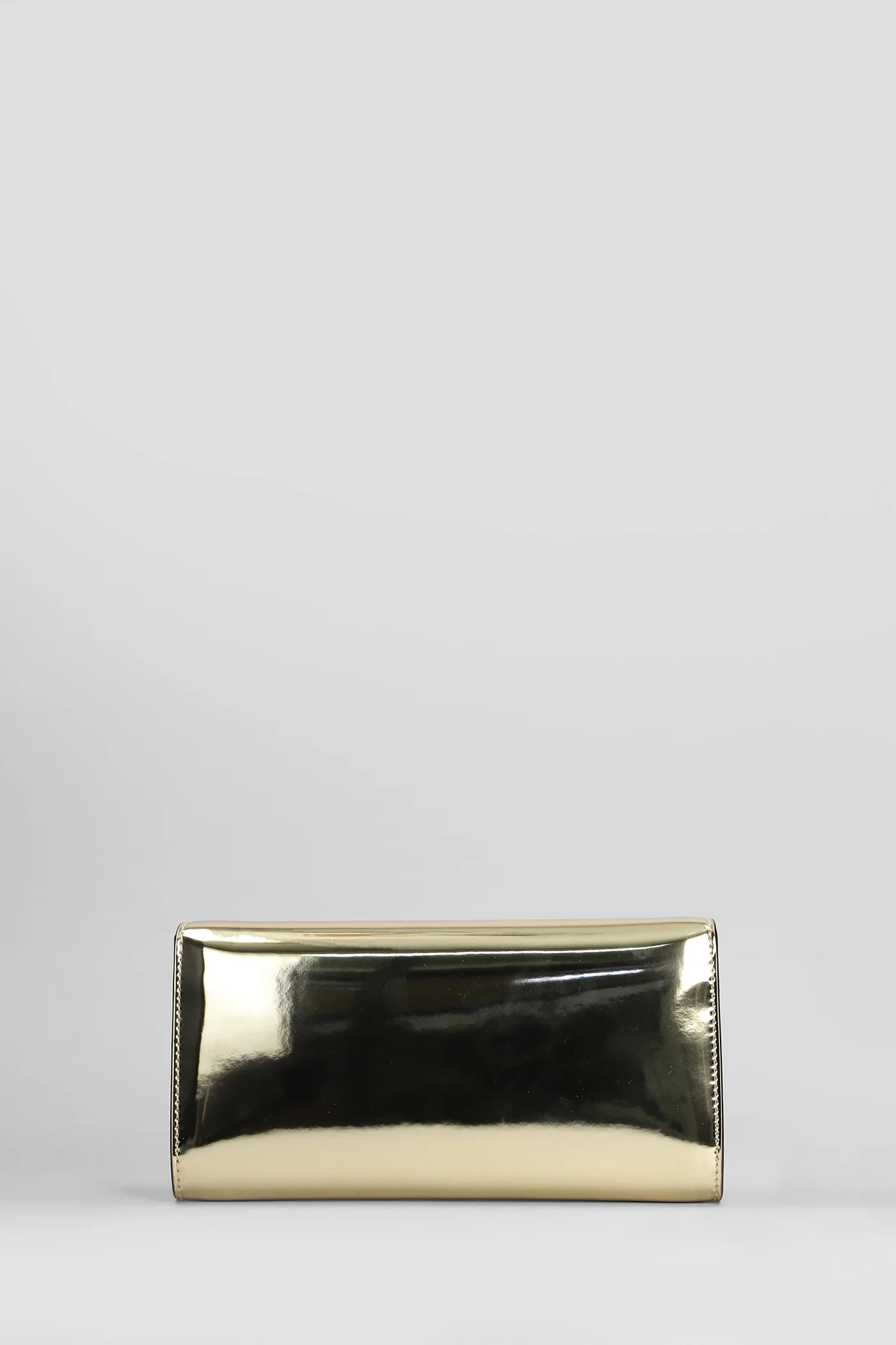 Emmie Clutch in gold leather - Image 3