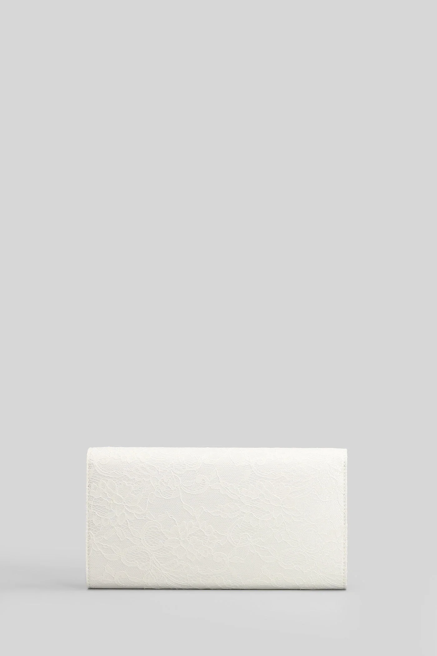 Emmie Clutch in white tulle - Image 3