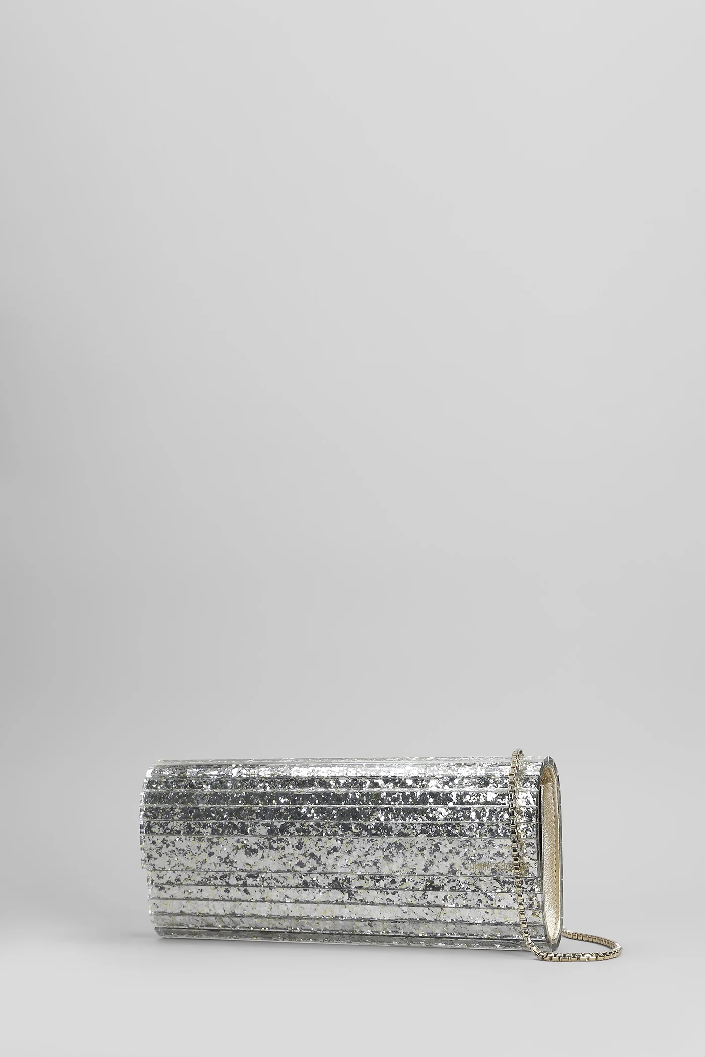 Sweetie Clutch in silver acrylic - Image 2