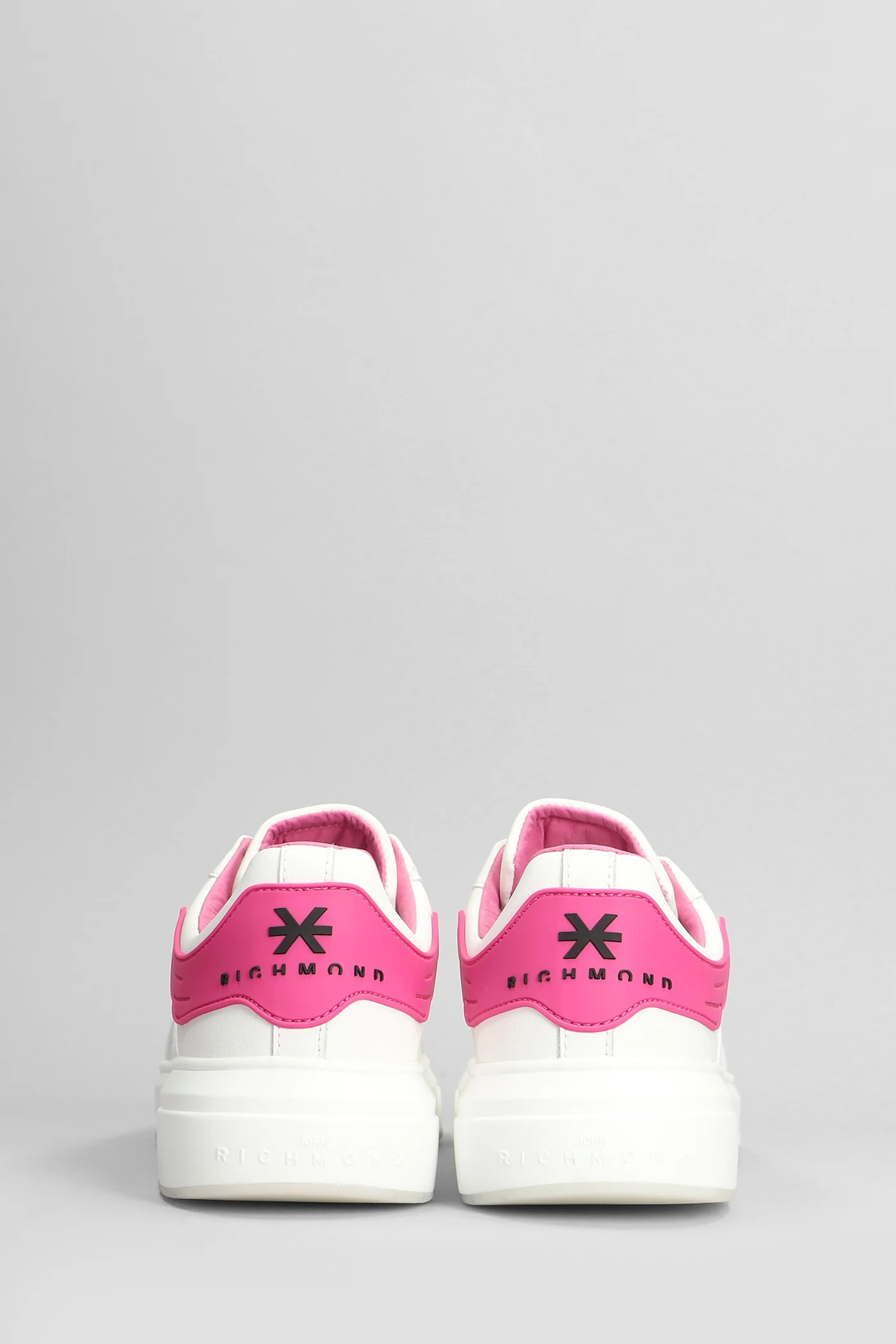 Sneakers in white leather - Image 4
