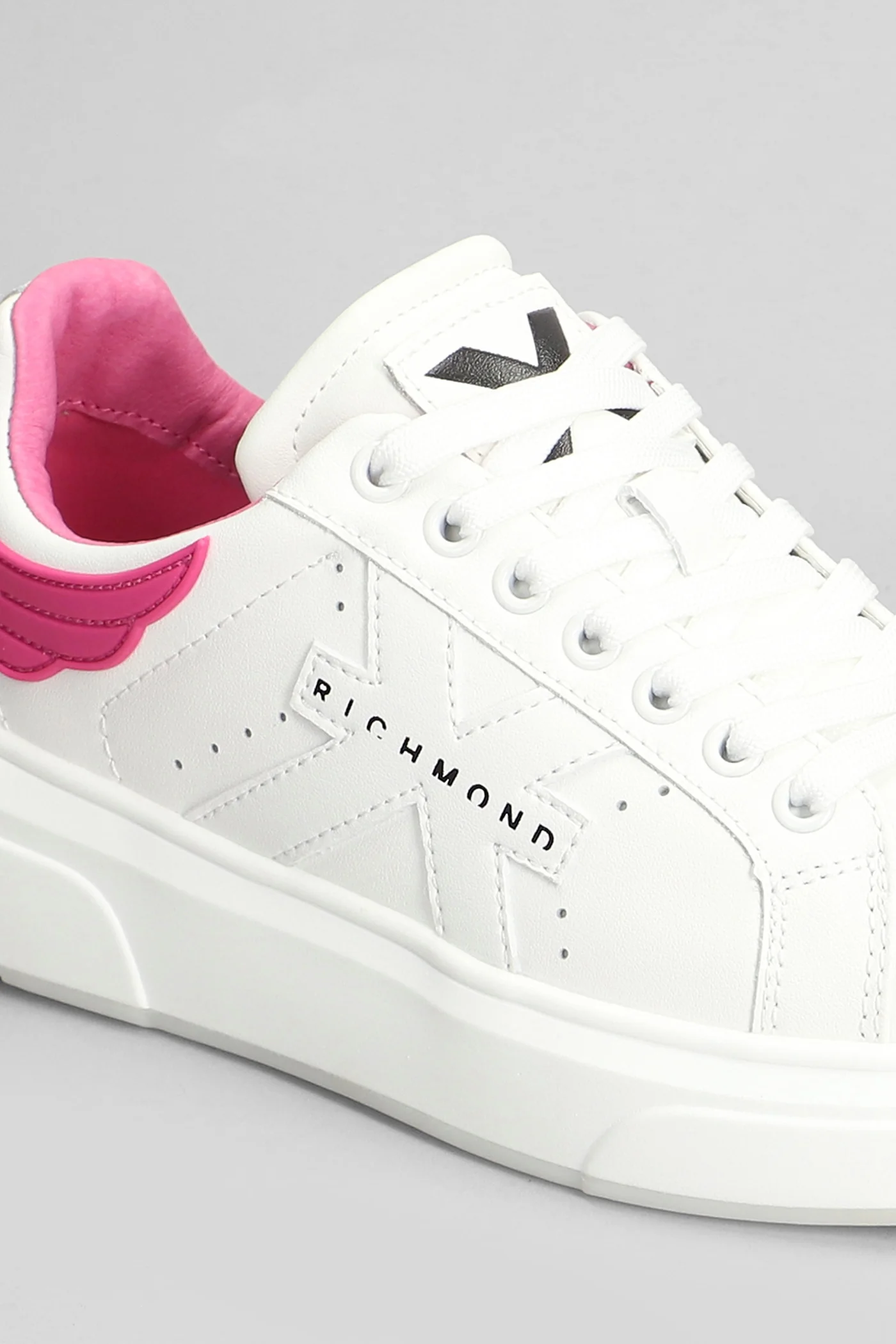 Sneakers in white leather - Image 5