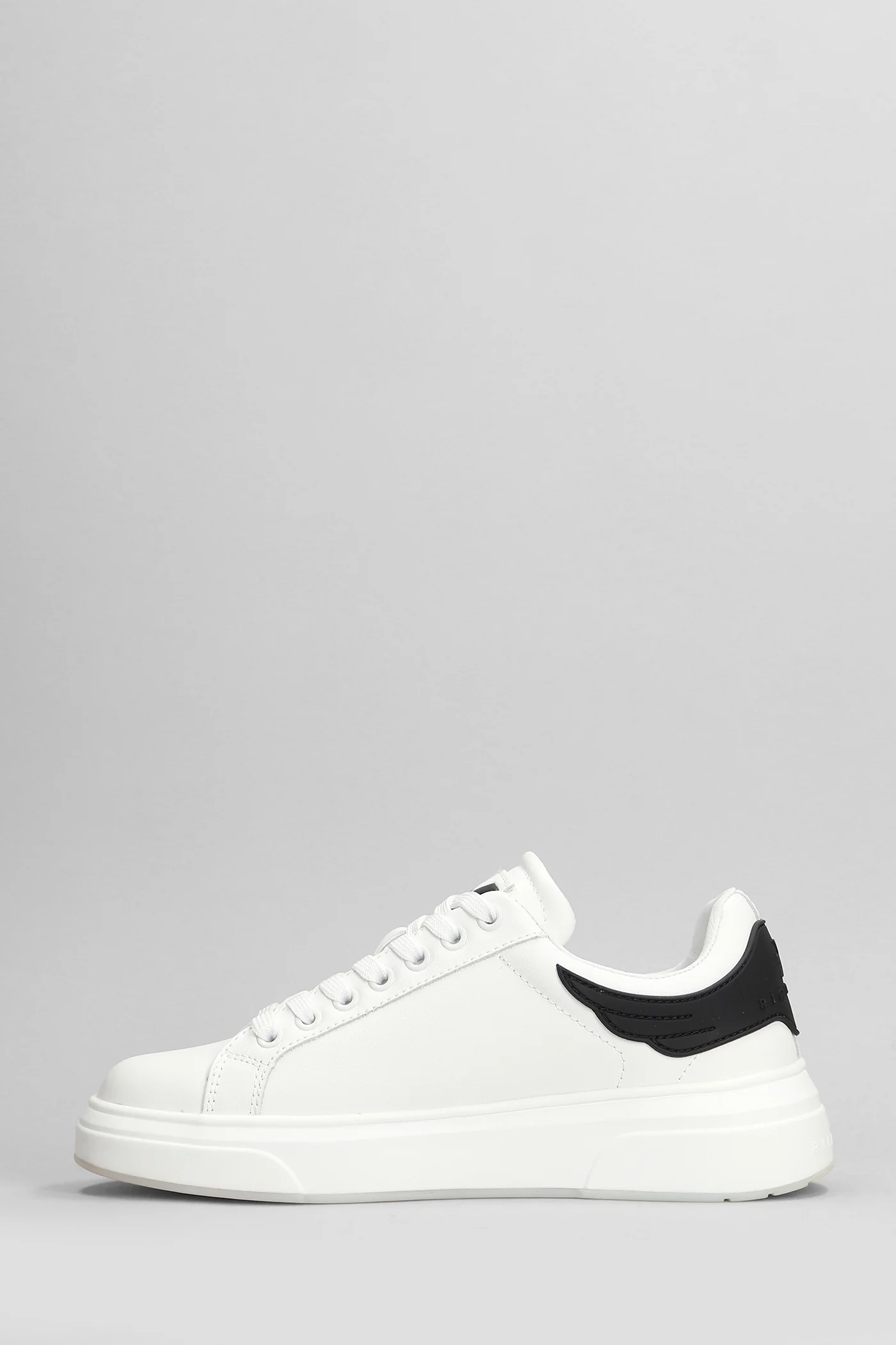Sneakers in white leather - Image 3