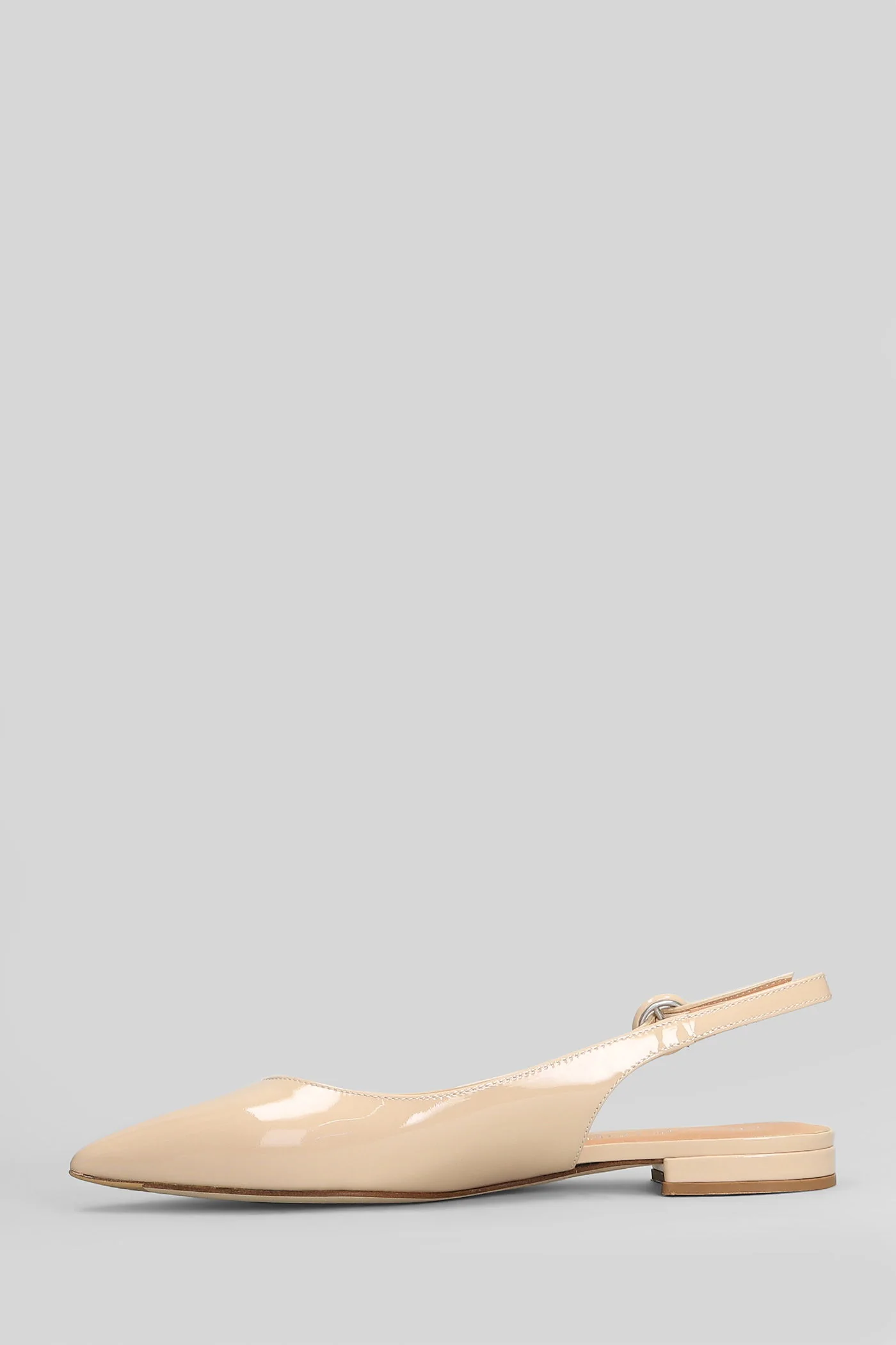 Ballet flats in powder patent leather - Image 3