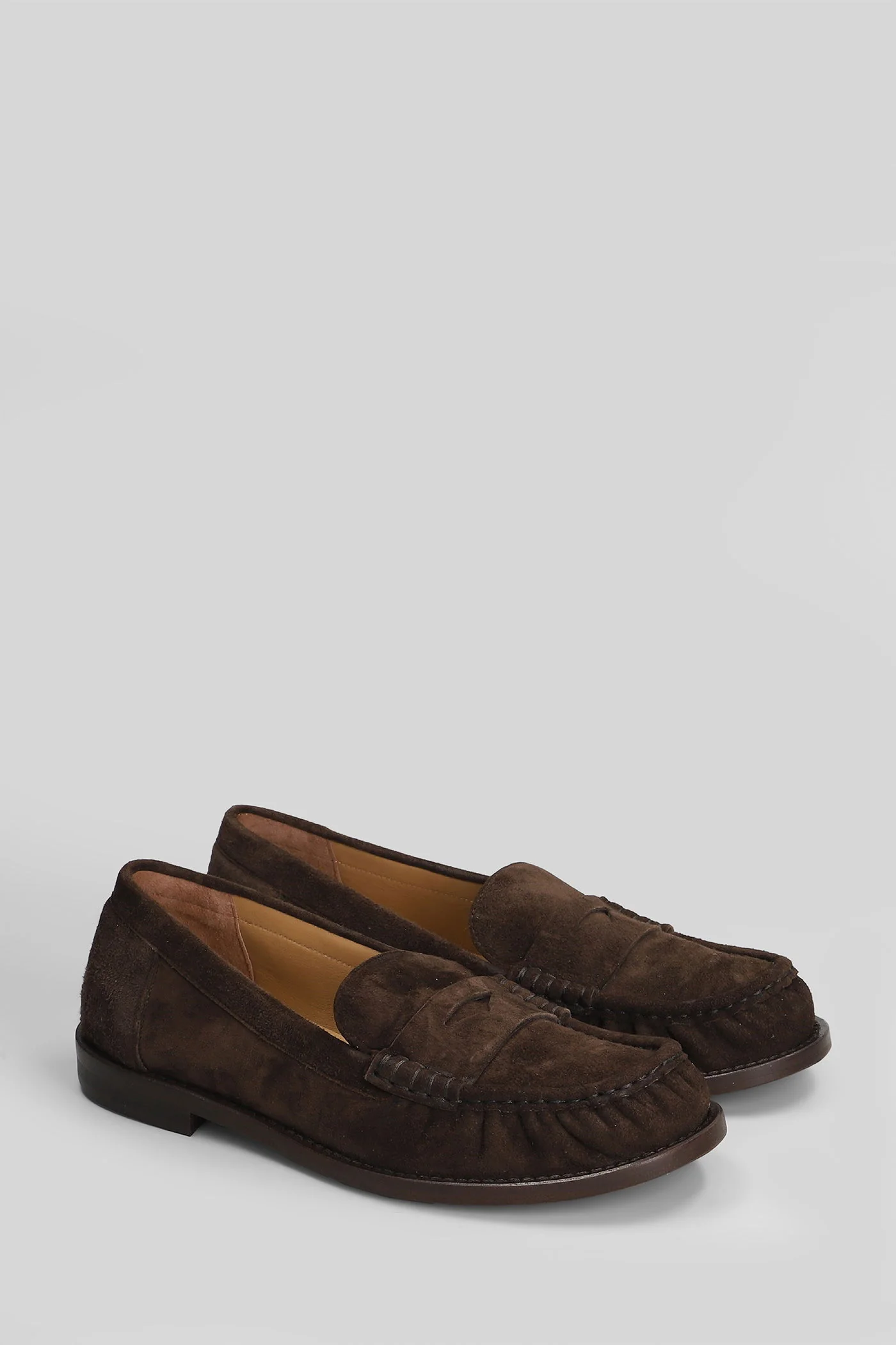 Loafers in dark brown suede - Image 2