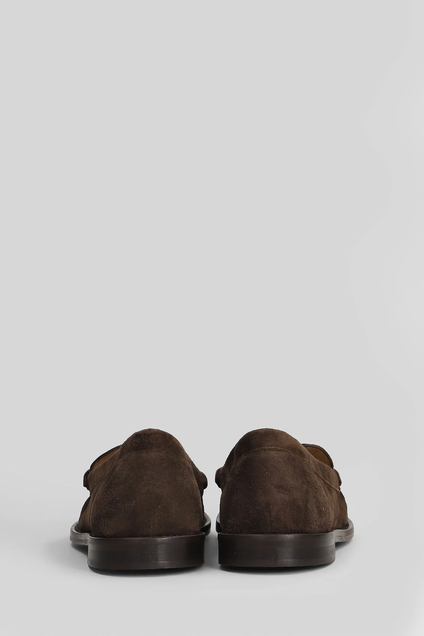 Loafers in dark brown suede - Image 4