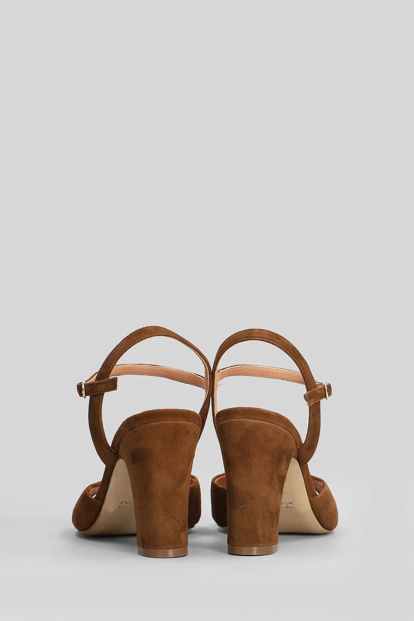 Sandals in brown suede - Image 34