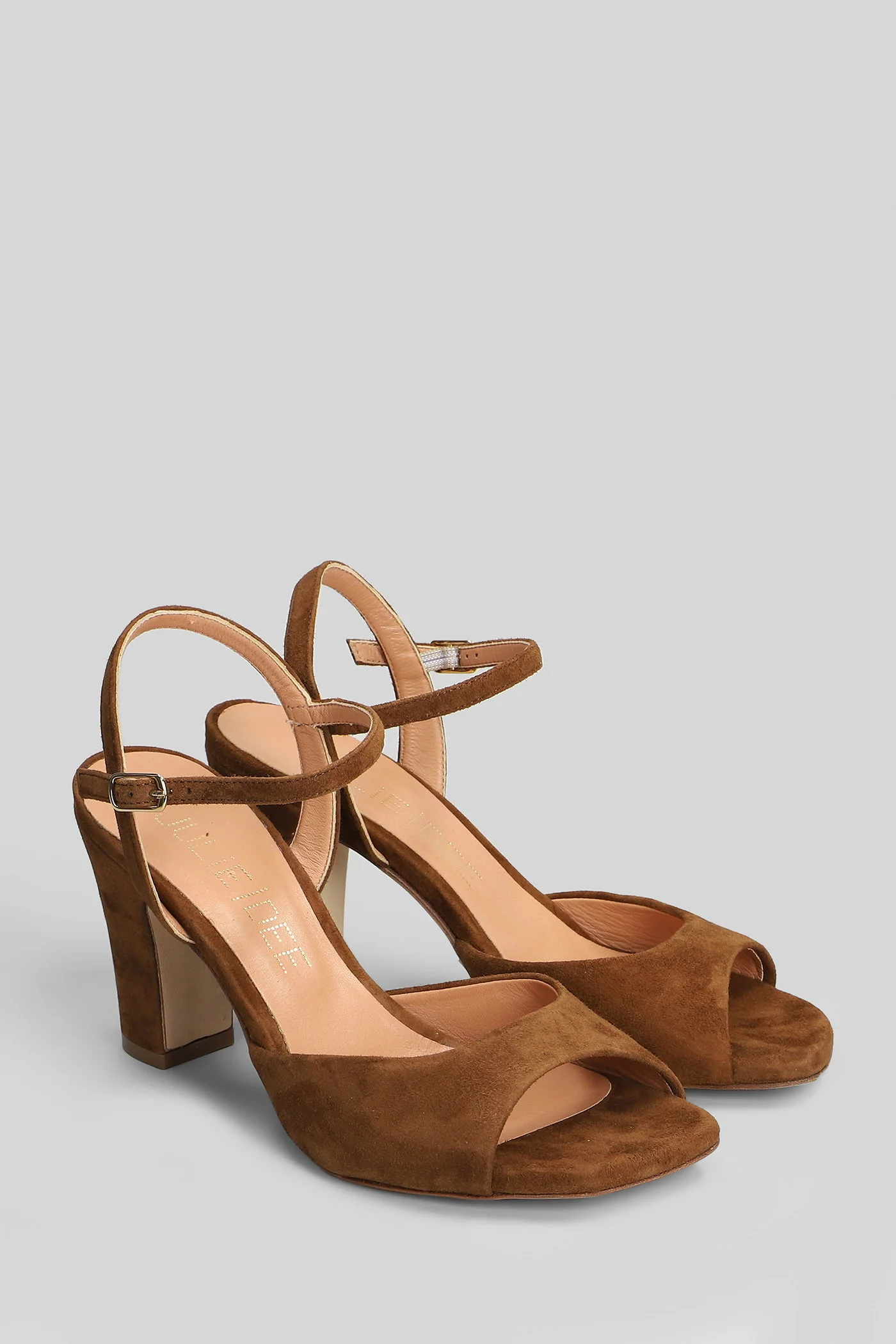 Sandals in brown suede - Image 52
