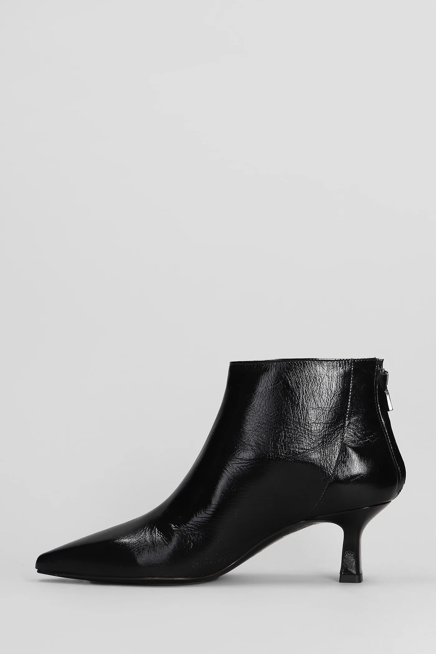 texan Ankle boots in black patent leather - Image 3