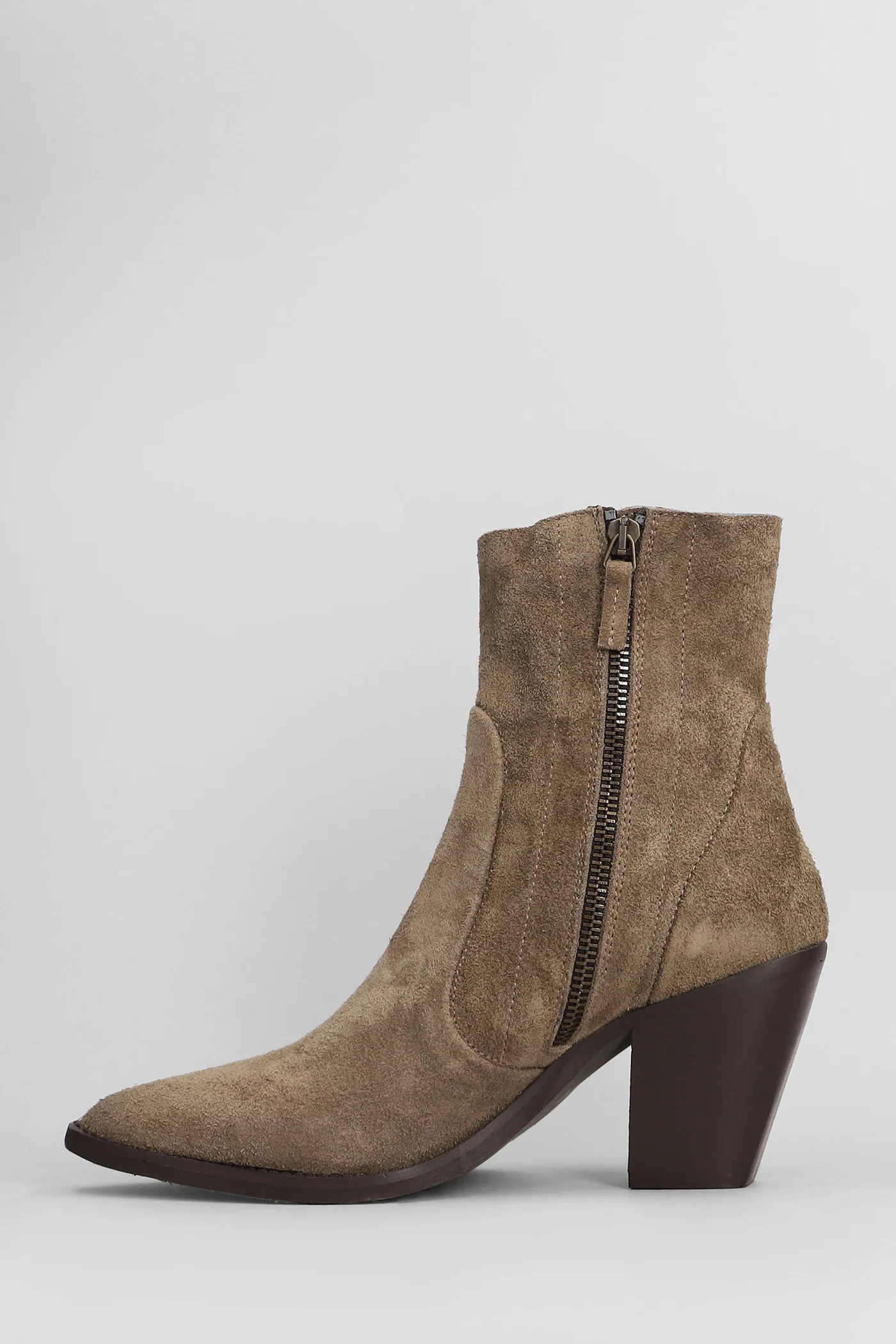 texan Ankle boots in brown suede - Image 3