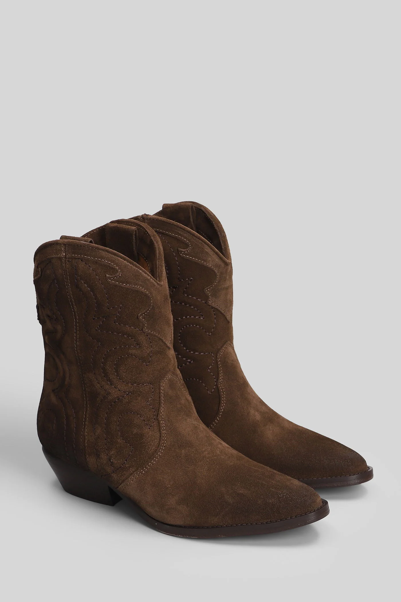 texan Ankle boots in brown suede - Image 2