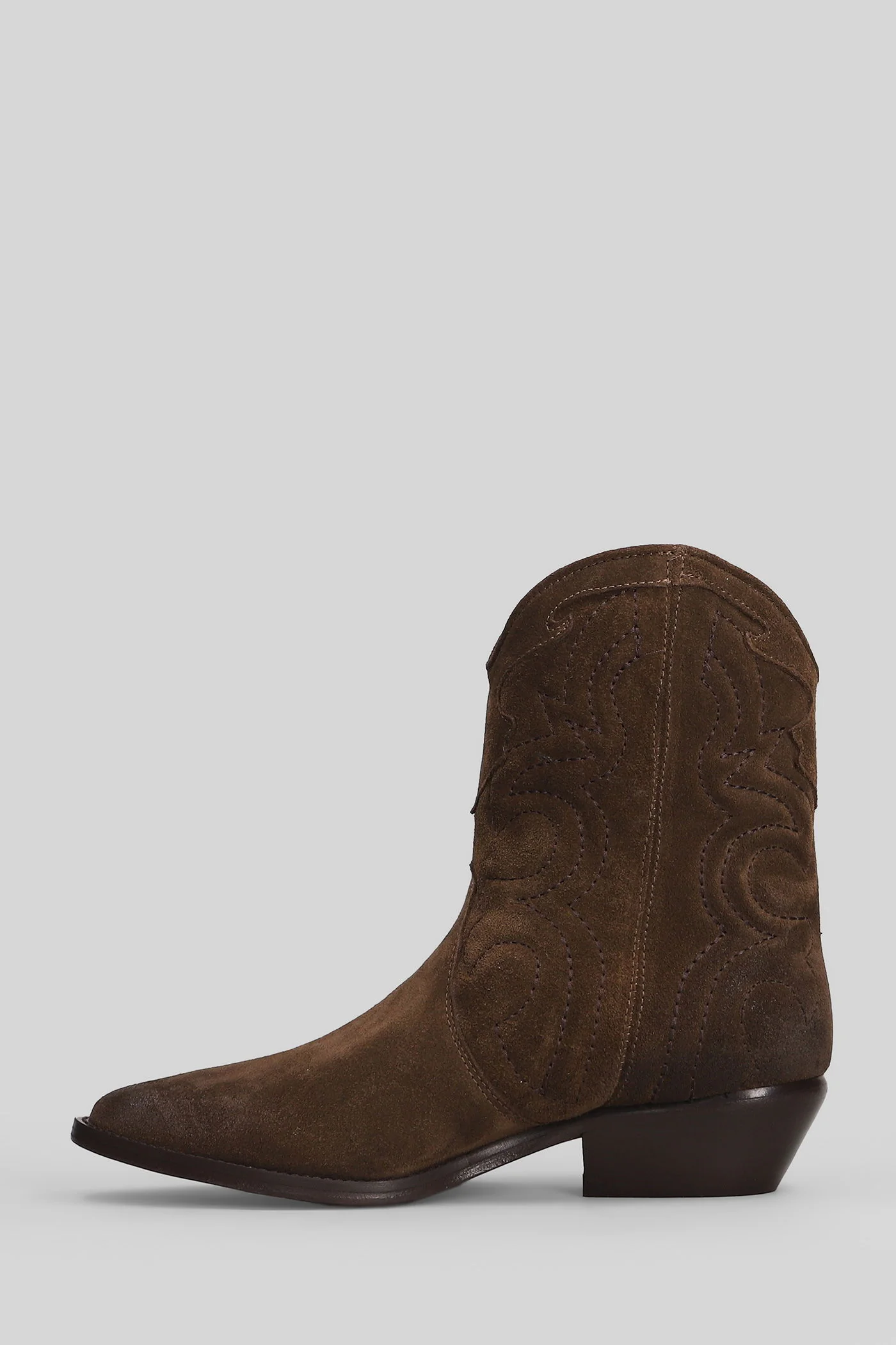 texan Ankle boots in brown suede - Image 3
