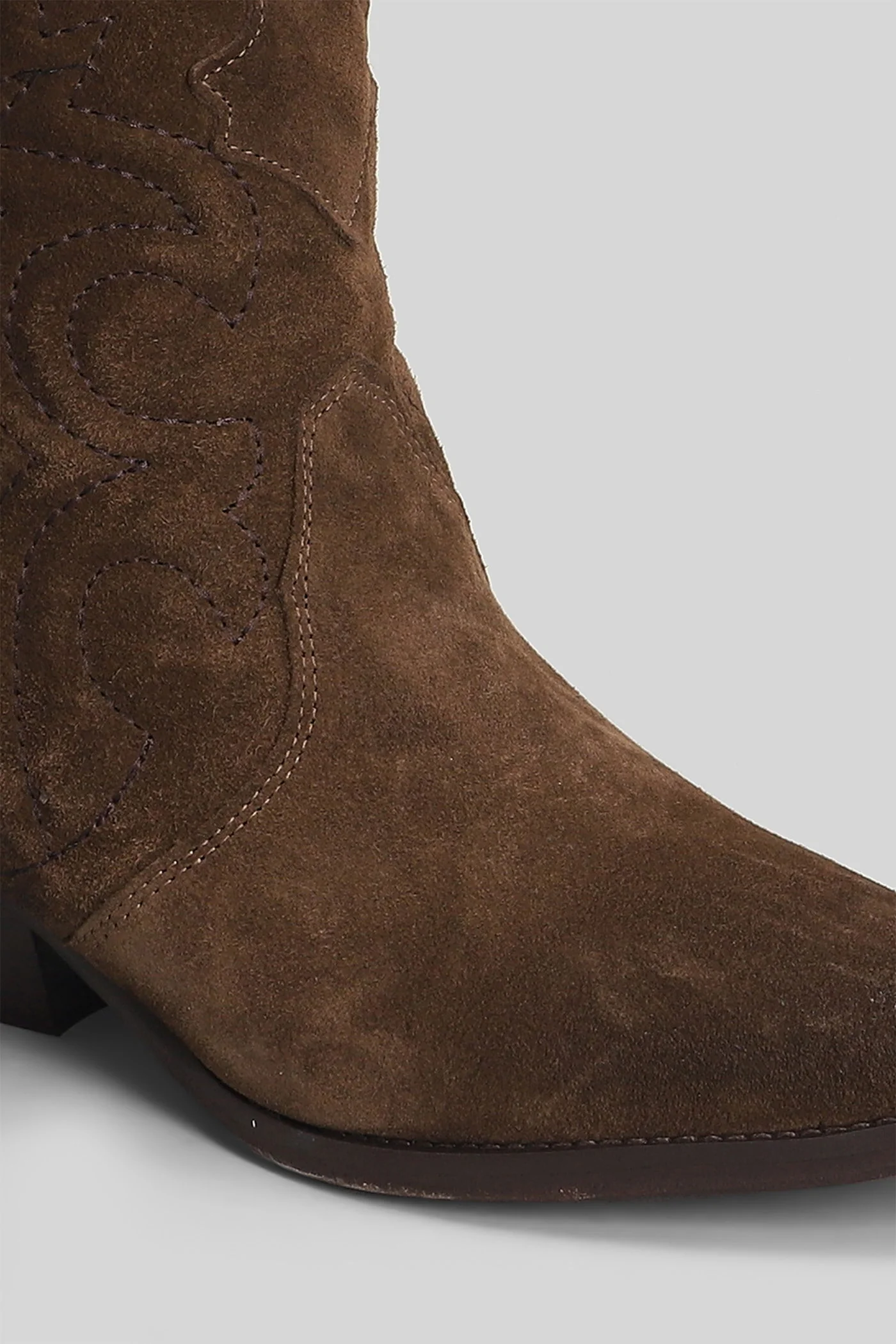 texan Ankle boots in brown suede - Image 5
