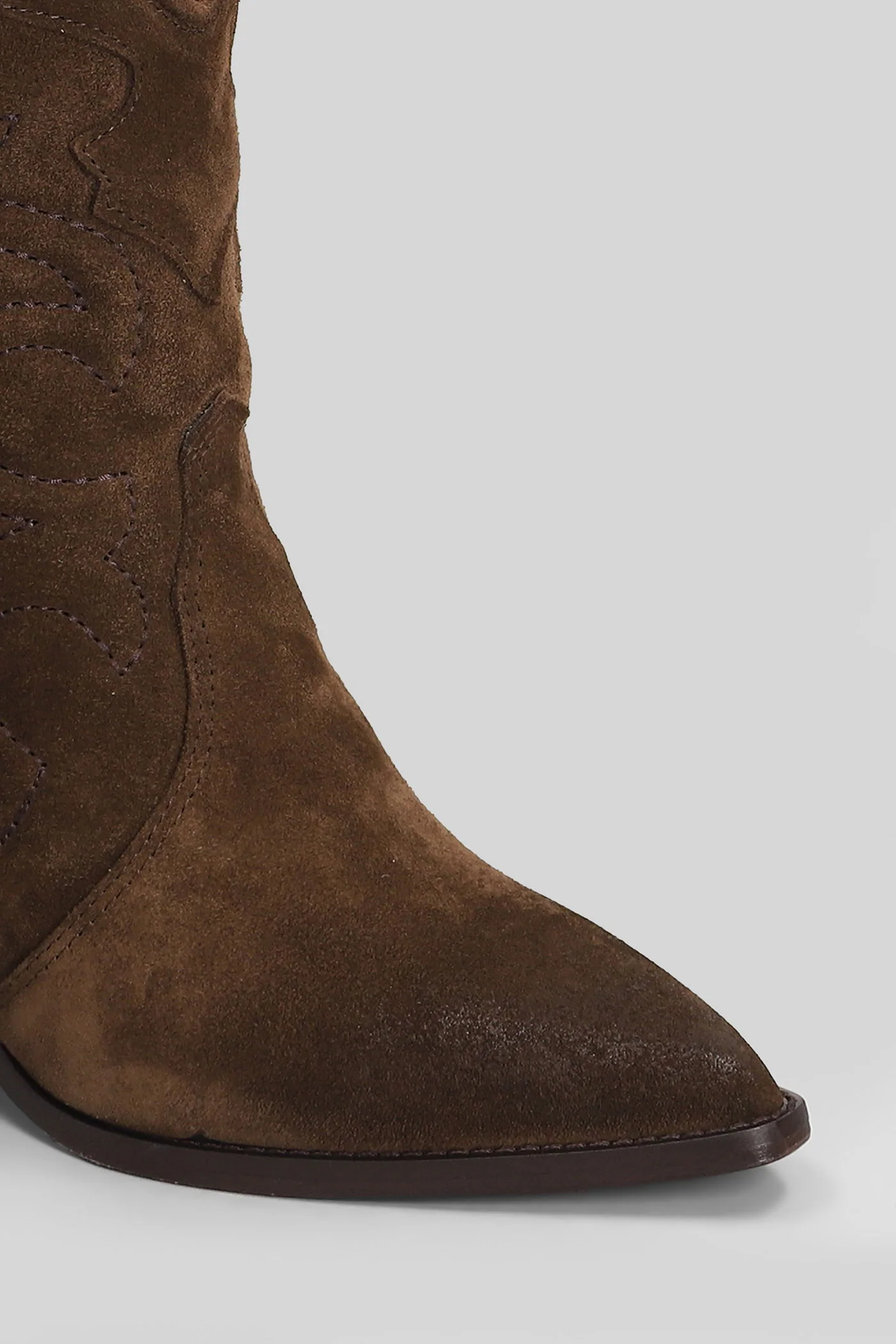texan Ankle boots in brown suede - Image 5