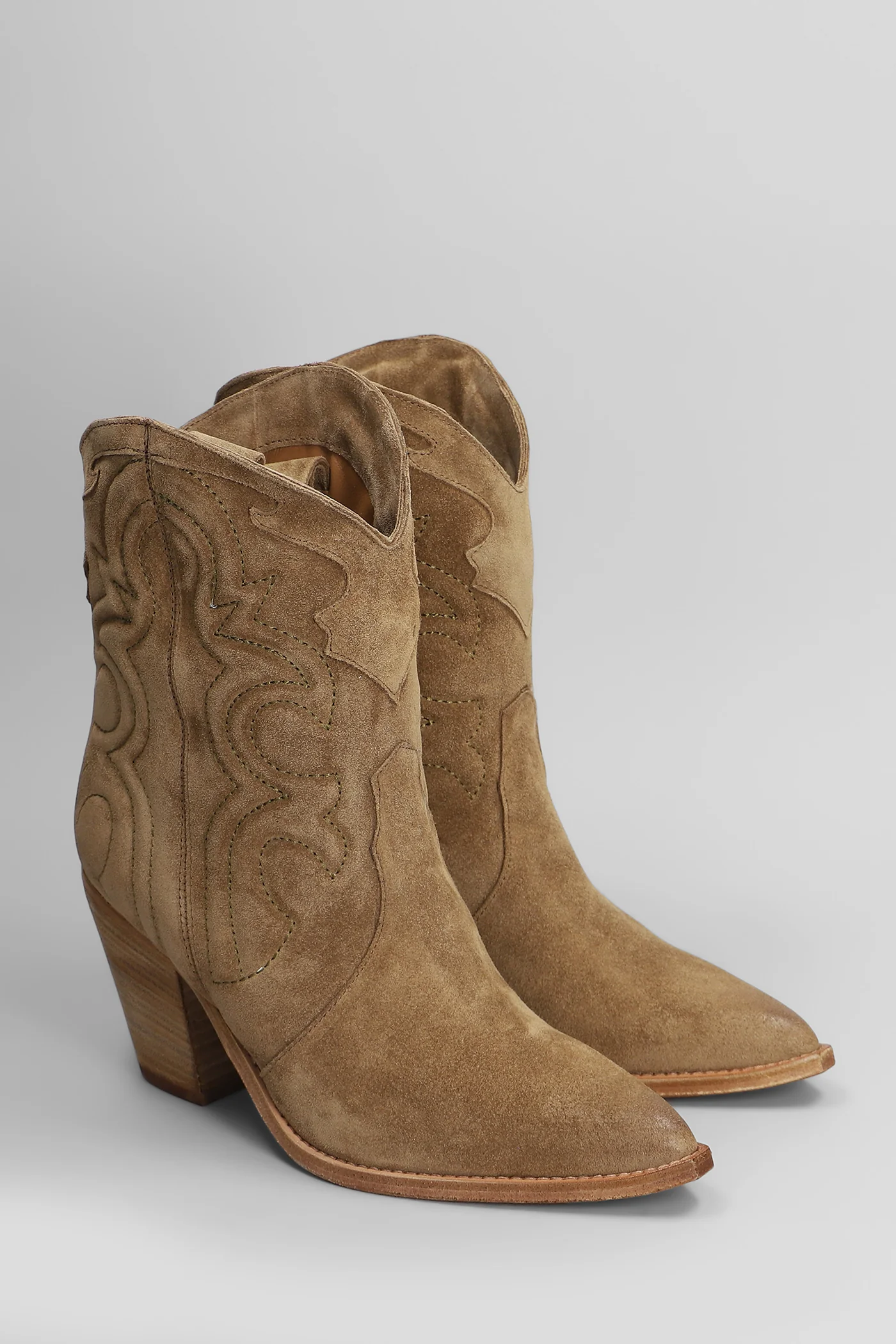 texan Ankle boots in leather color suede - Image 2