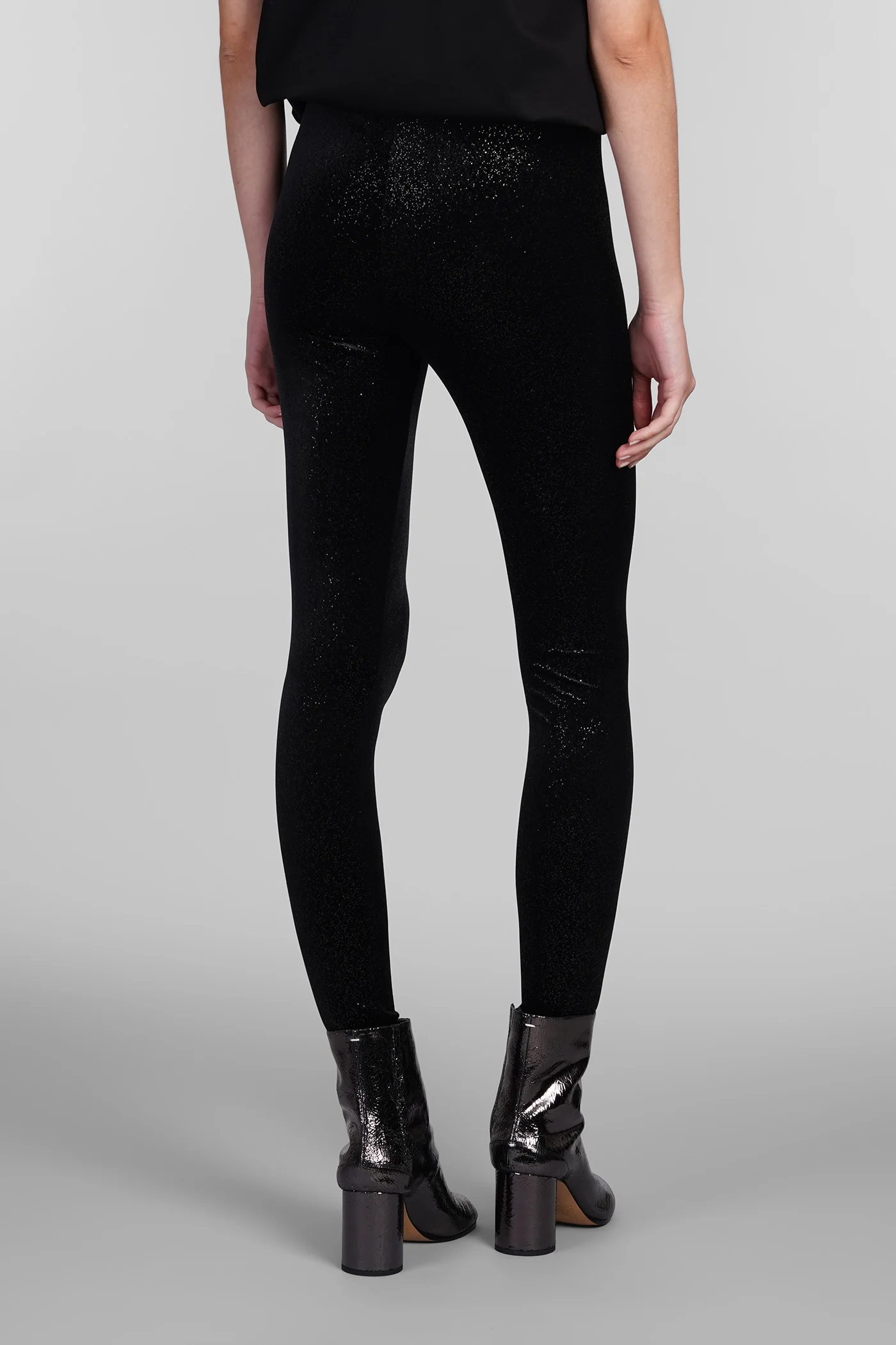 Leggings in black polyester - Image 3