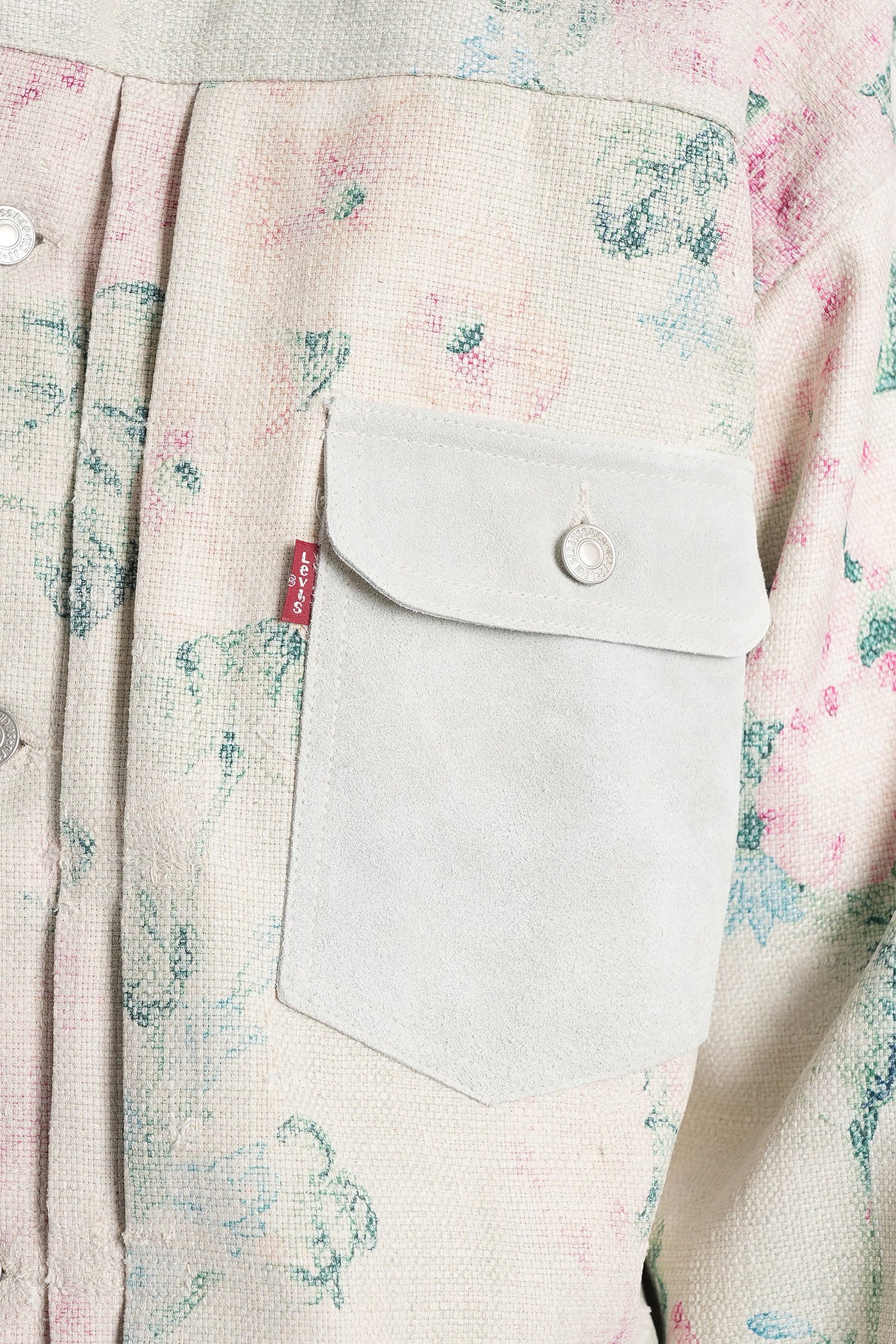 Casual jacket in beige Rayon - Image 5