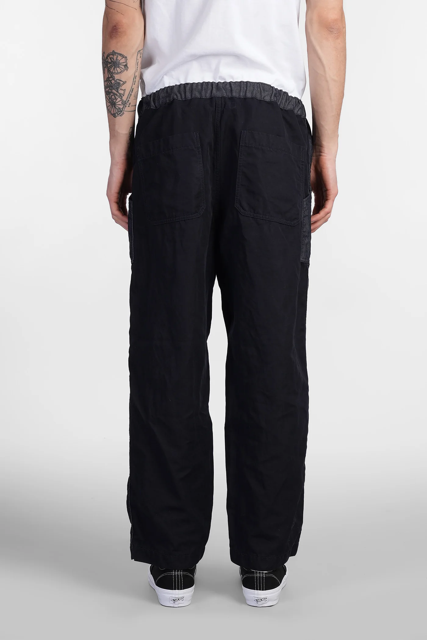 Pants in blue cotton - Image 3