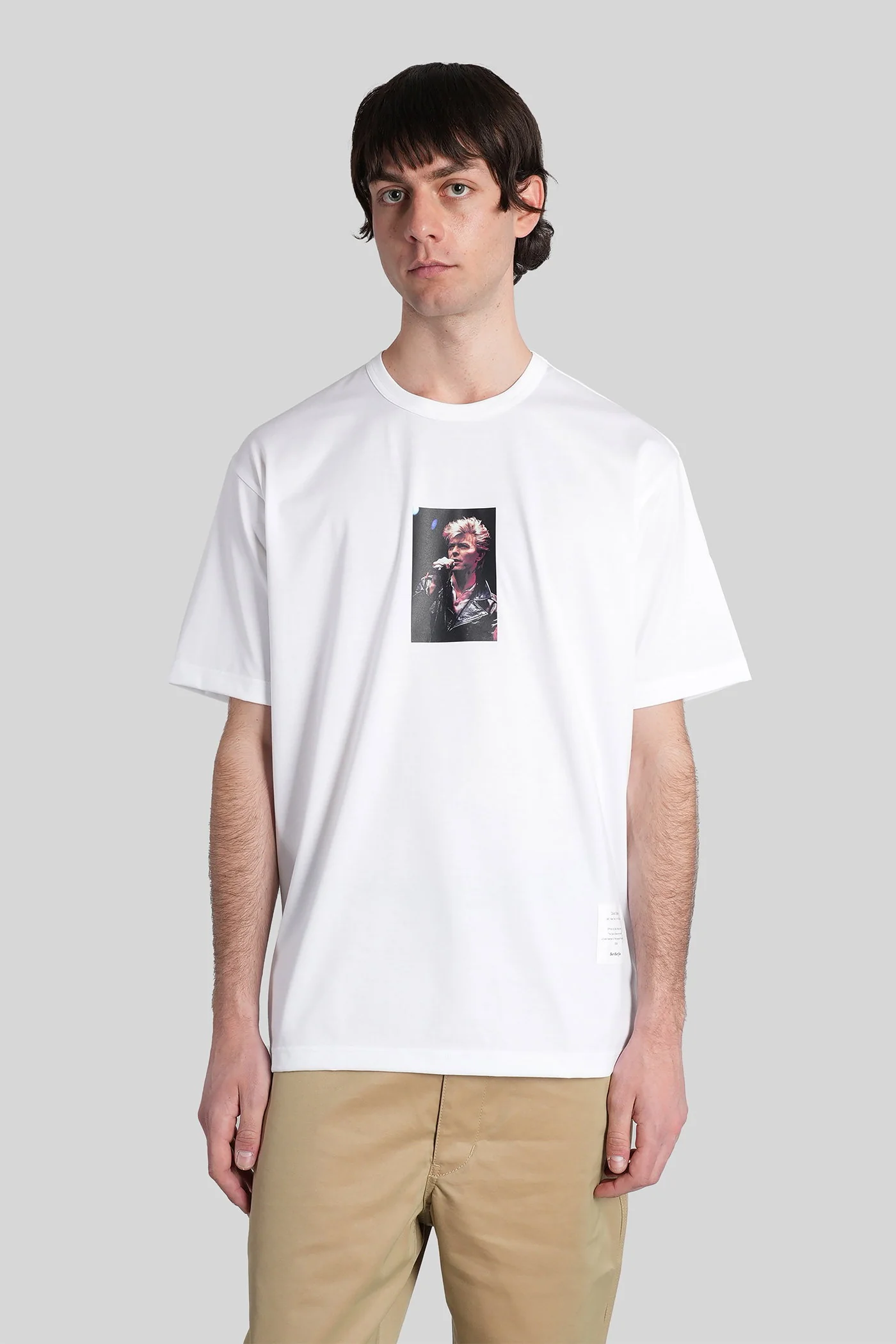 T-Shirt in white cotton