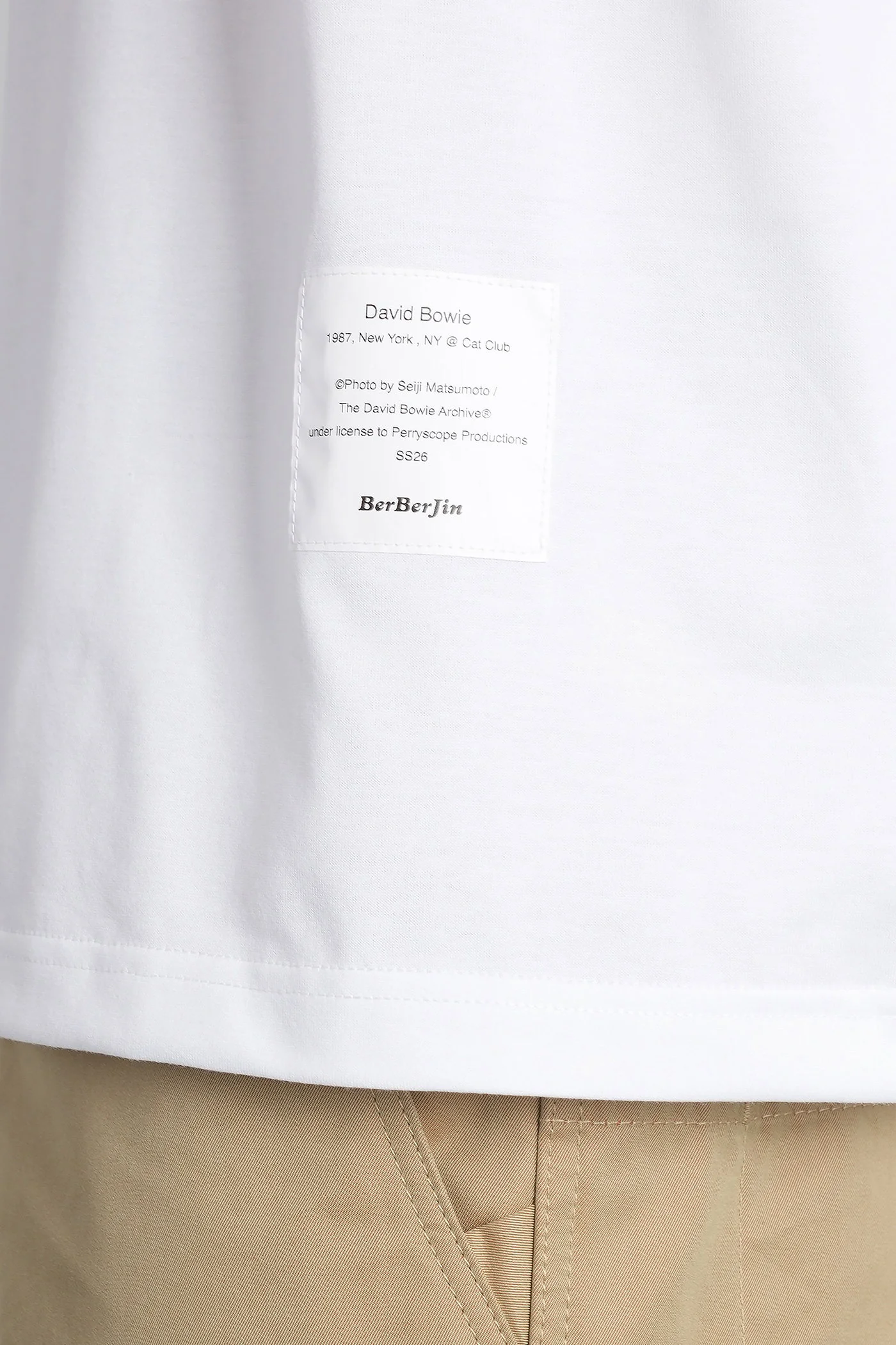 T-Shirt in white cotton - Image 5
