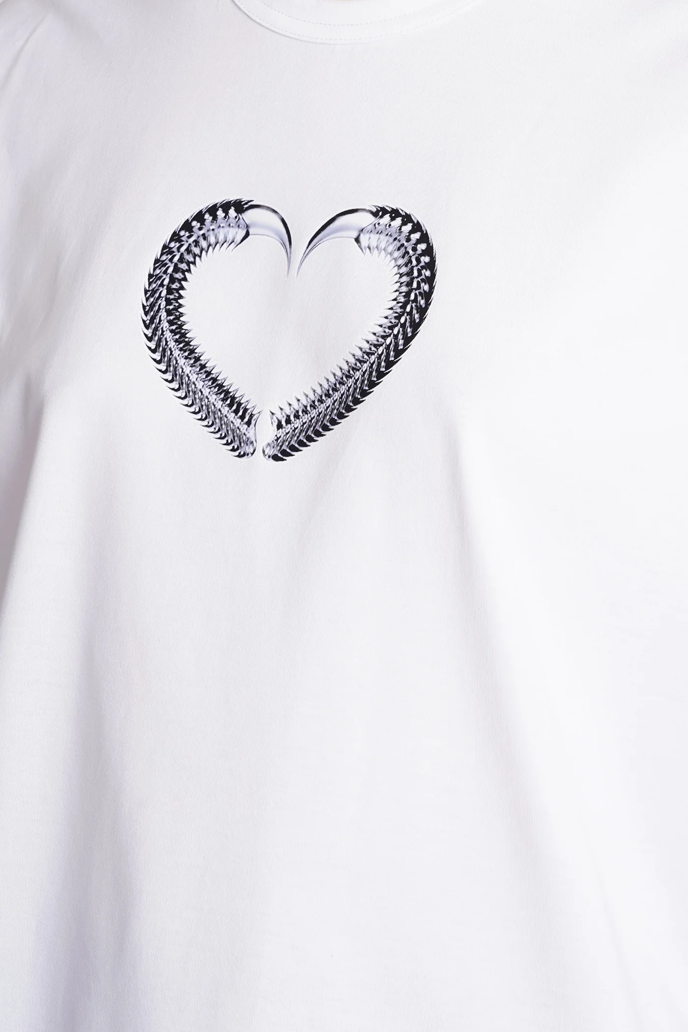 T-Shirt in white cotton - Image 5