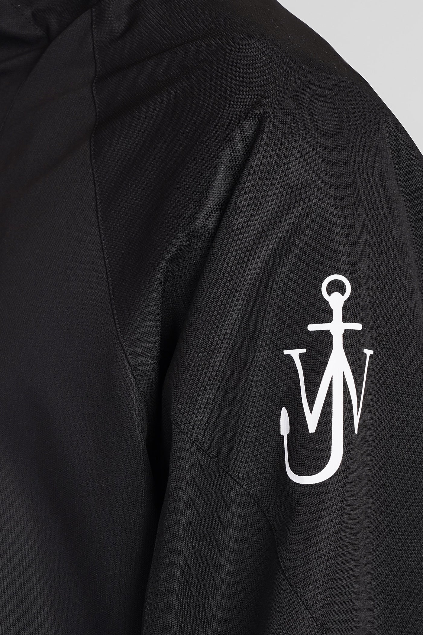 Casual jacket in black polyester - Image 5